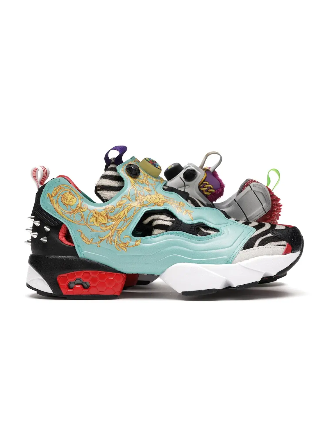 Кроссовки мужские Reebok Instapump Fury Lifestyle, асимметричный дизайн — изображение 1 из 4