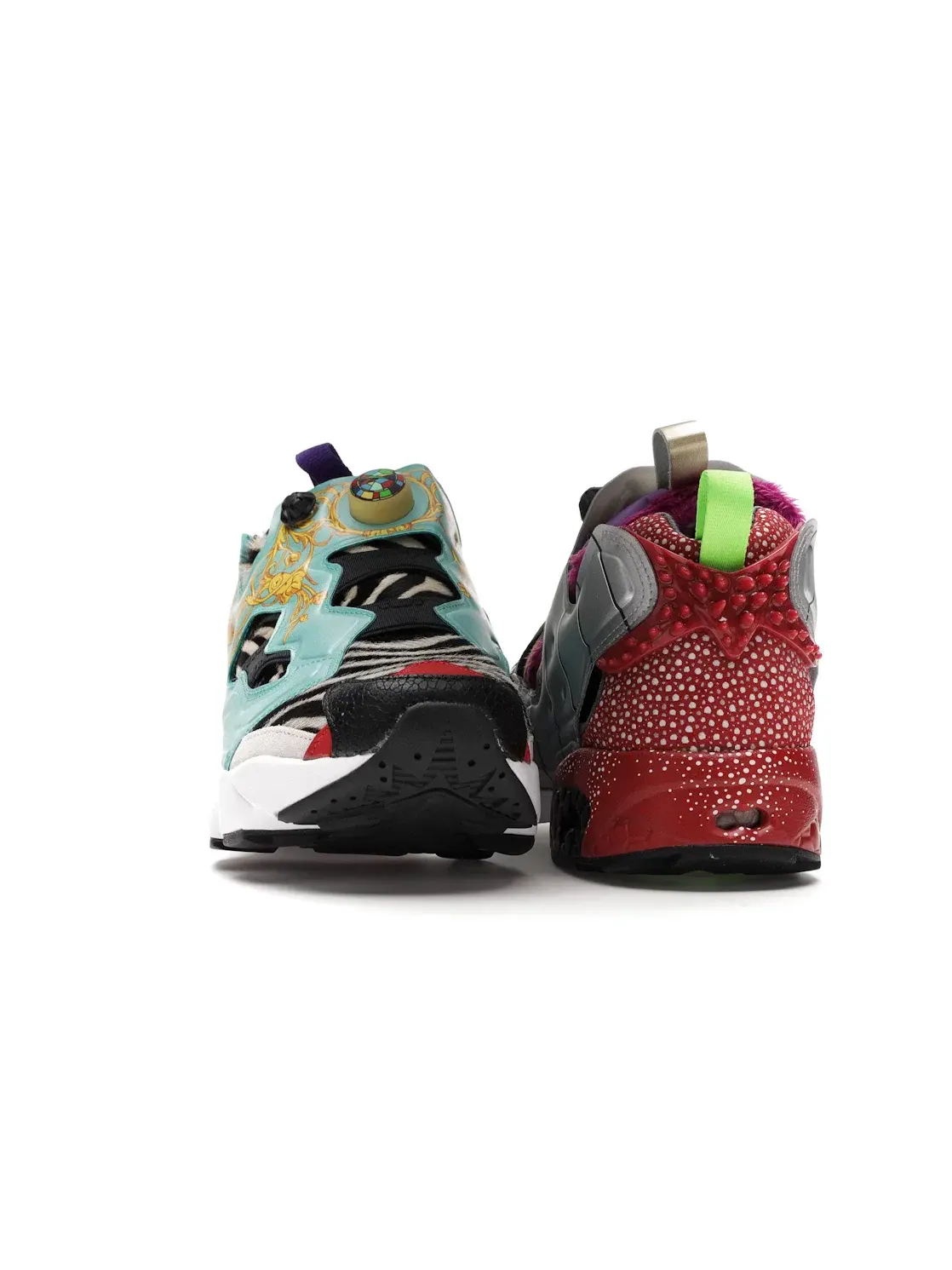 Кроссовки мужские Reebok Instapump Fury Lifestyle, асимметричный дизайн — изображение 2 из 4