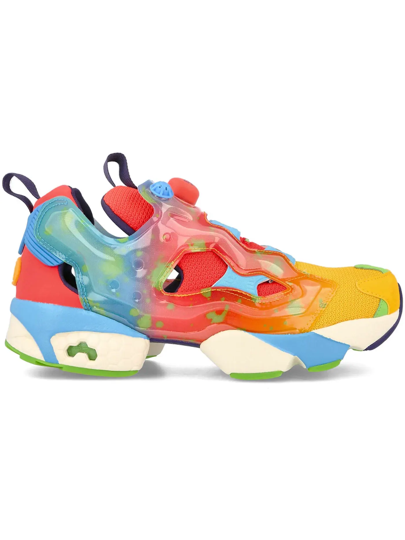 Кроссовки мужские Reebok Instapump Fury OG — изображение 1 из 1, желтый/неоновый/синий