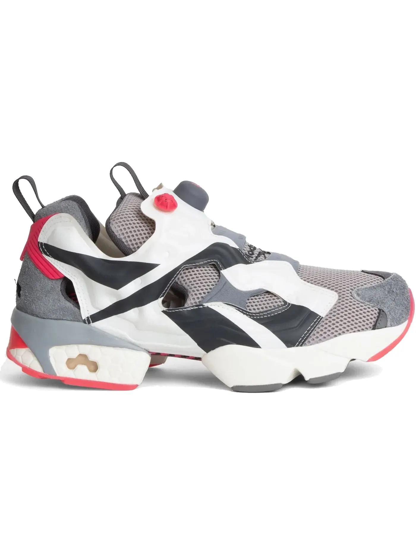 Кроссовки мужские Reebok Instapump Fury OG Staple x Deal Lifestyle — изображение 1 из 1, серый/розовый/белый