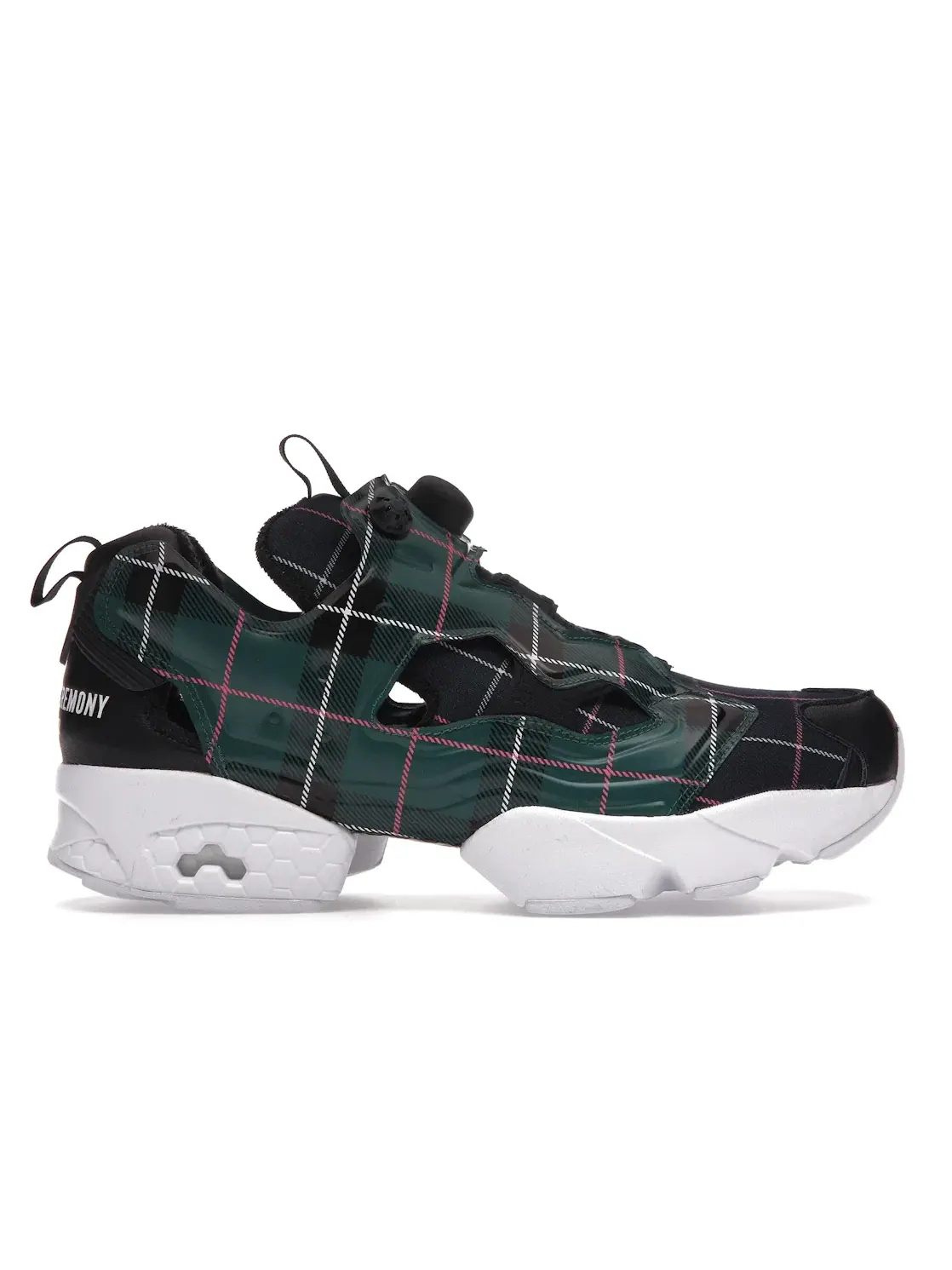 Кроссовки Reebok Instapump Fury, Lifestyle — изображение 1 из 4, зеленый/синий-черный