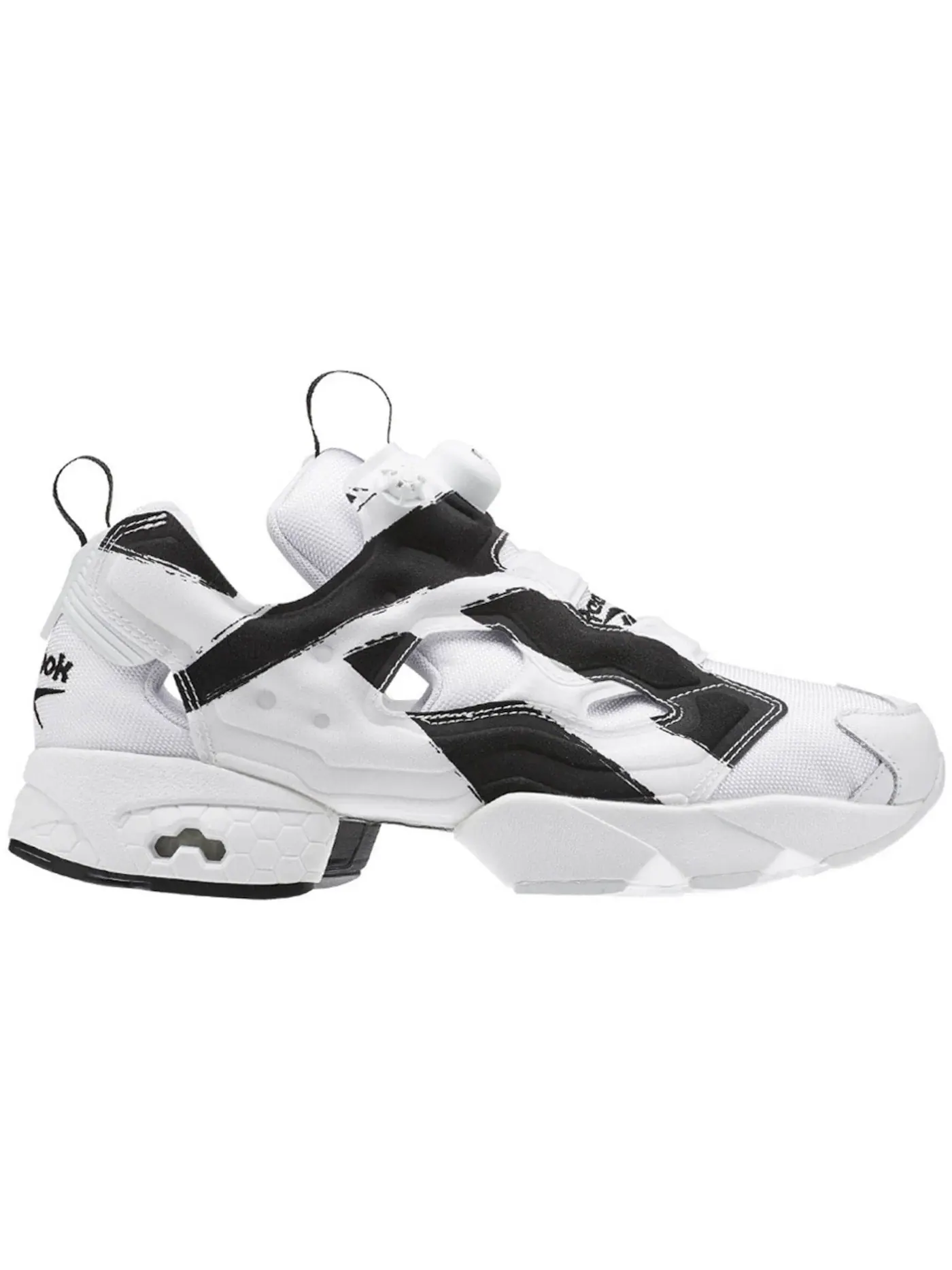 Кроссовки мужские Reebok Instapump Fury, с технологией Pump — изображение 1 из 1, белый/черный