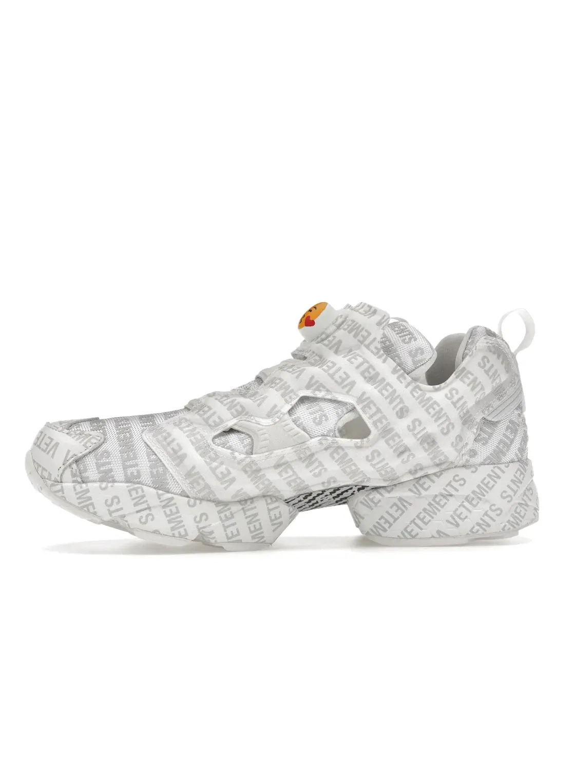 Кроссовки мужские Reebok Instapump Fury Vetements Emoji, с принтом — изображение 3 из 4, белый/серый