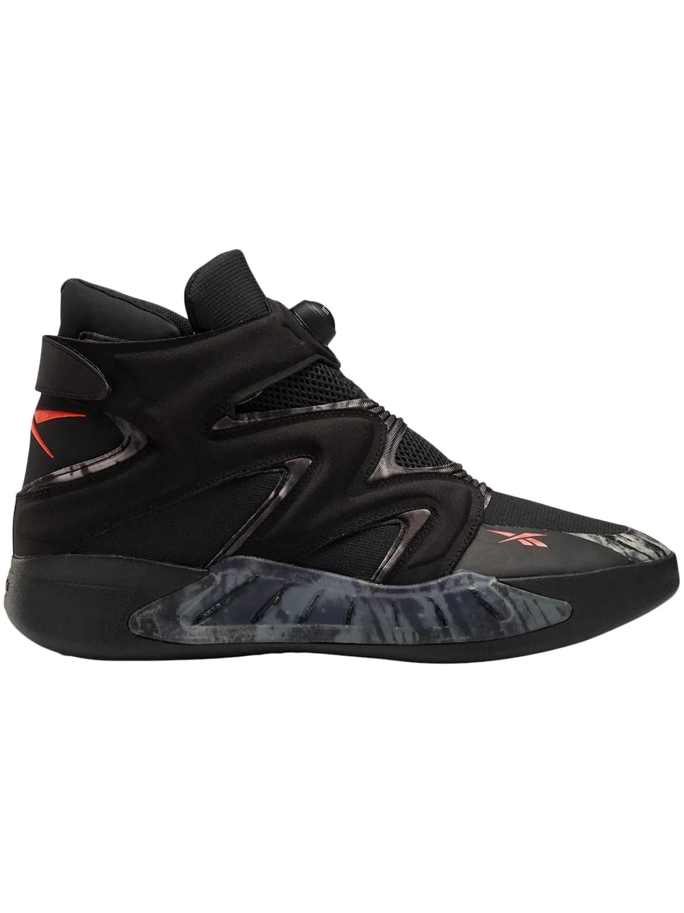 Кроссовки мужские Reebok Instapump Fury Zone, Lifestyle — изображение 1 из 1, черный/черный/красный