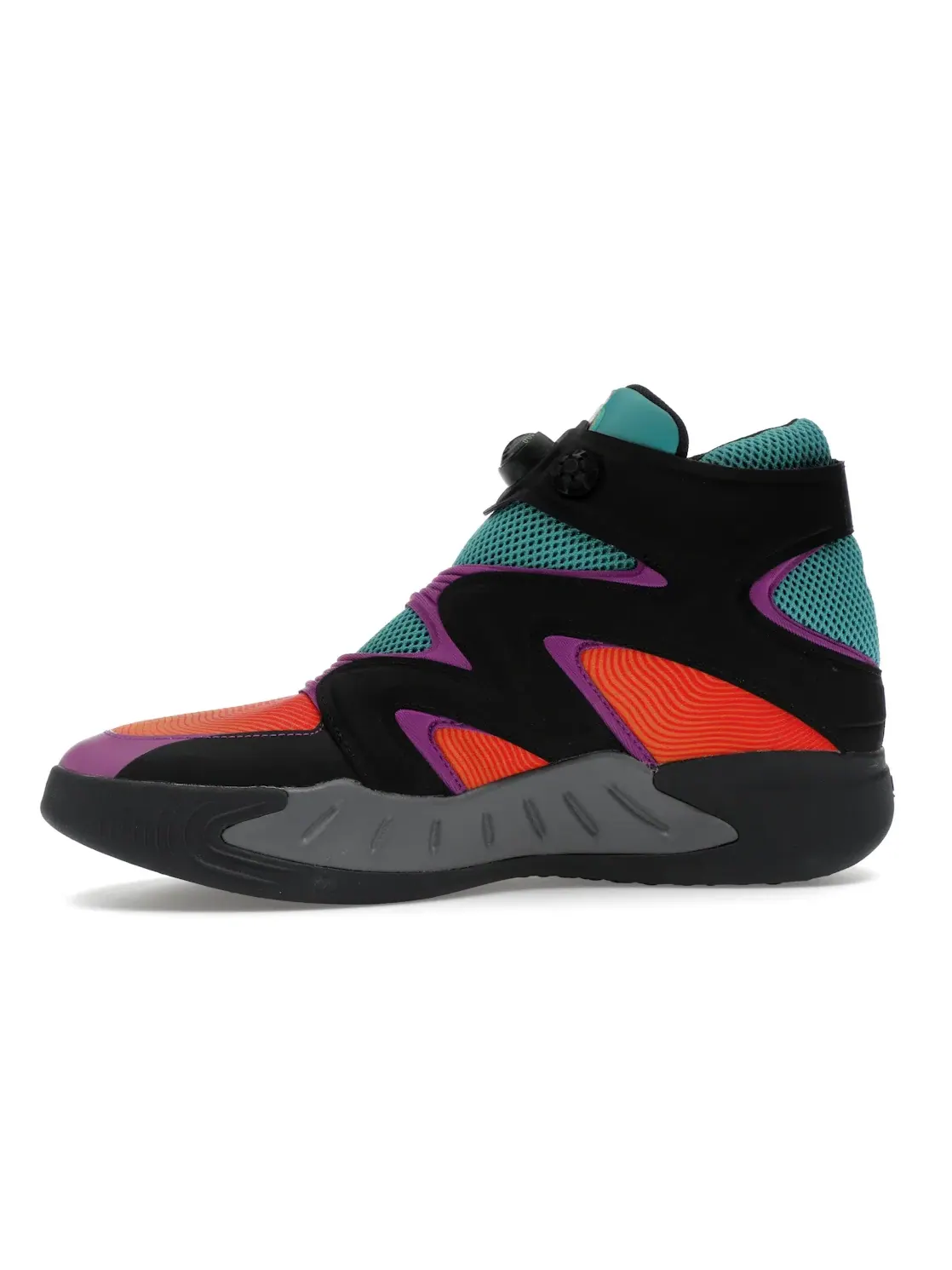 Кроссовки Reebok Instapump Fury Zone, с технологией Instapump — изображение 3 из 4, черный//фиолетовый