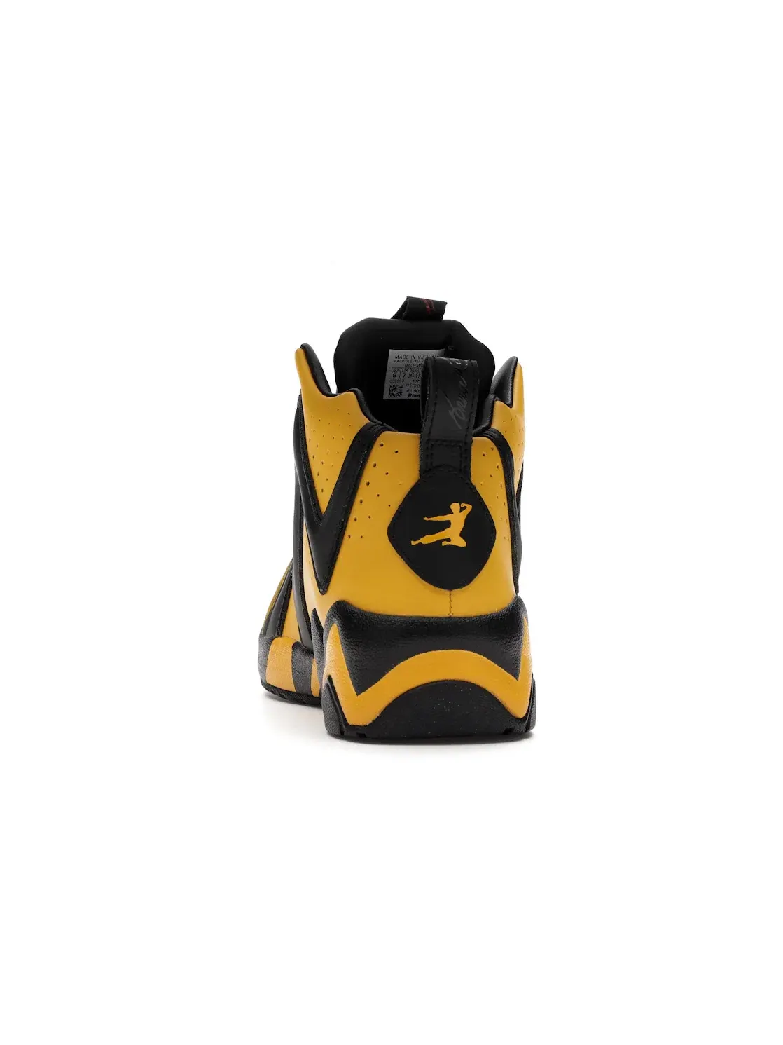 Кроссовки мужские Reebok Kamikaze 2 Bait x Bruce Lee, Lifestyle — изображение 4 из 4, желтый/черный