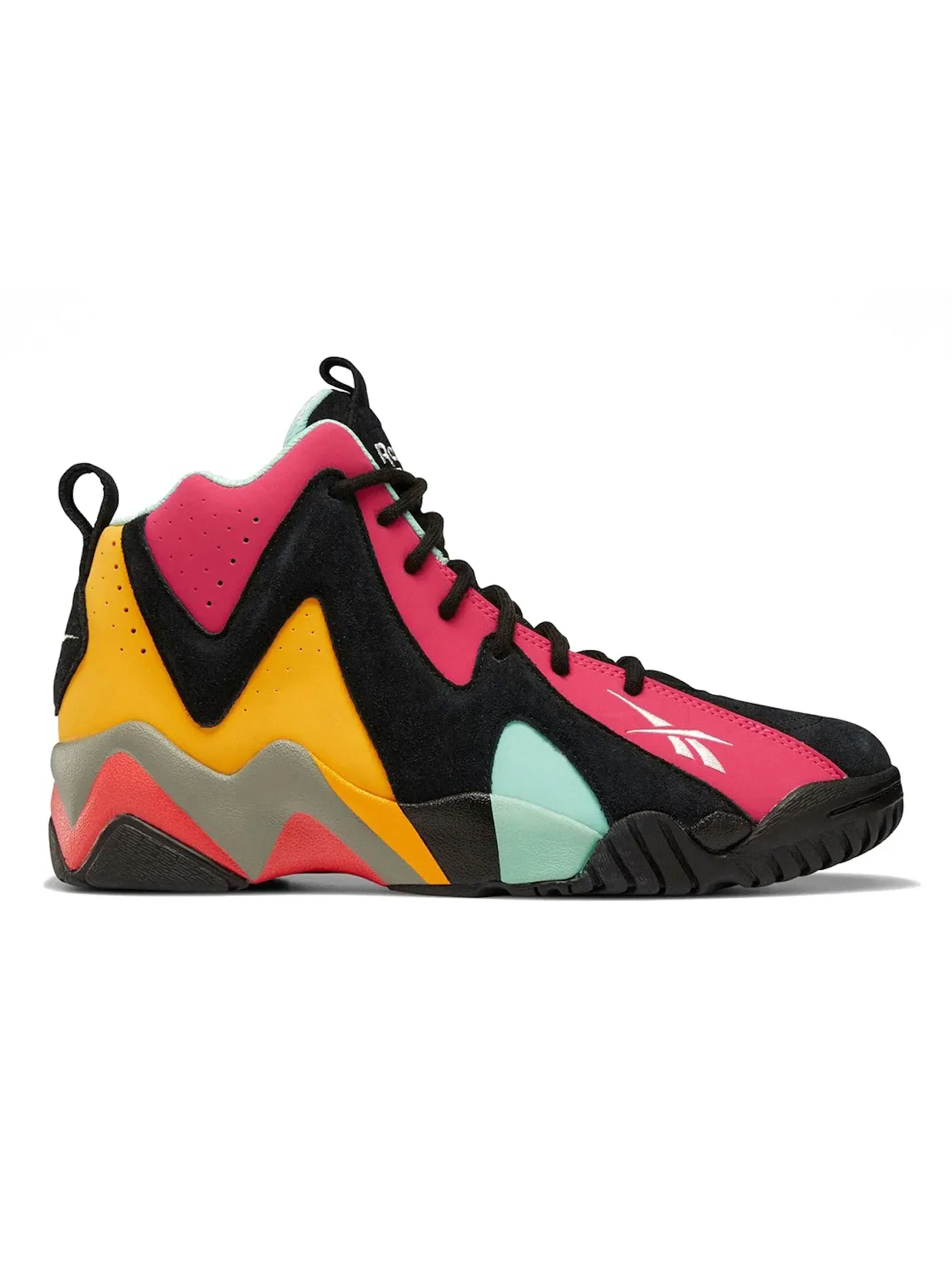 Кроссовки Reebok Kamikaze II, переиздание модели Матча всех звезд НБА 1996 — изображение 1 из 1, черный/розовый