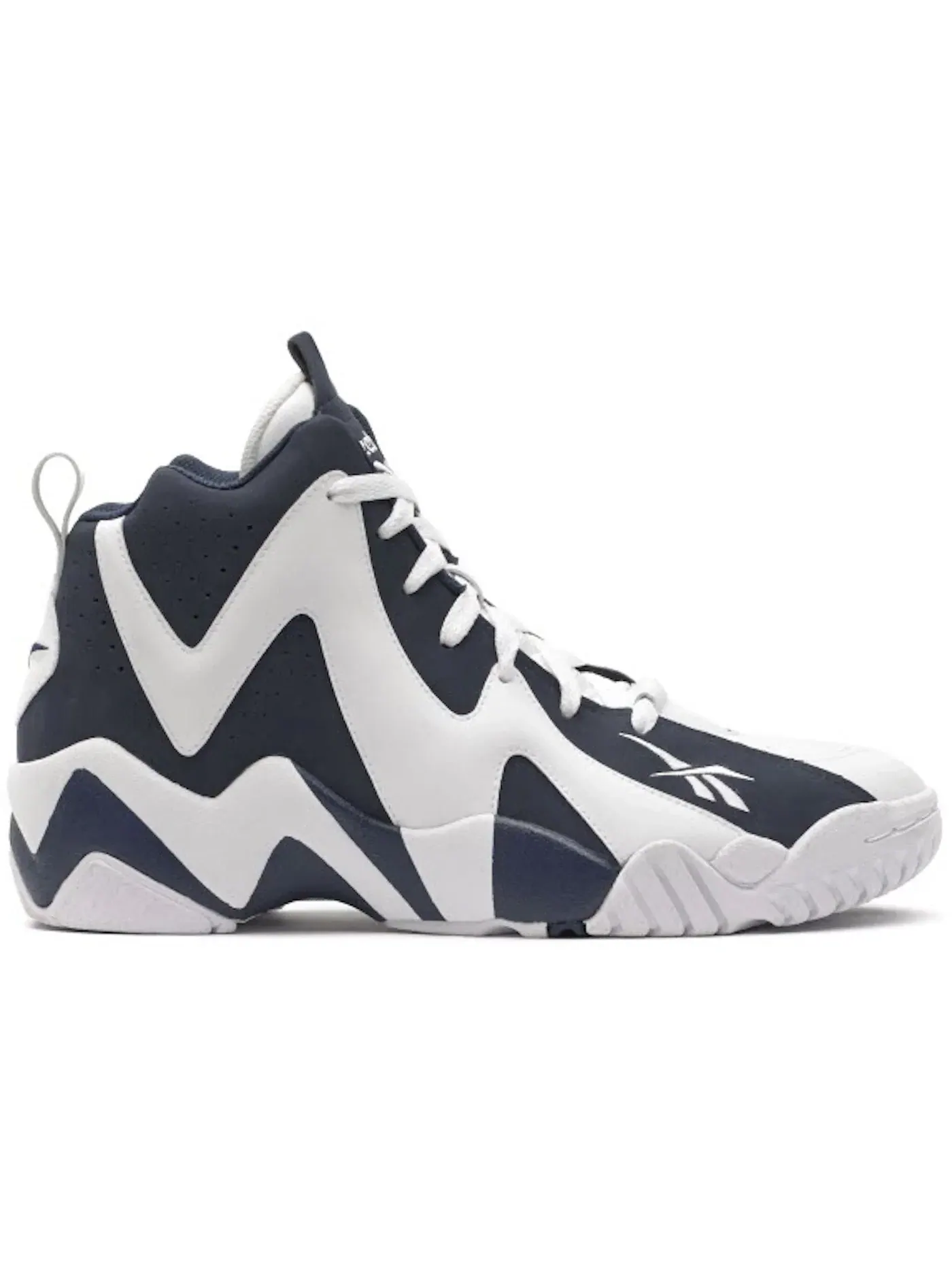 Кроссовки мужские Reebok Lifestyle Kamikaze II All-Star — изображение 1 из 1, темно-синий/белый