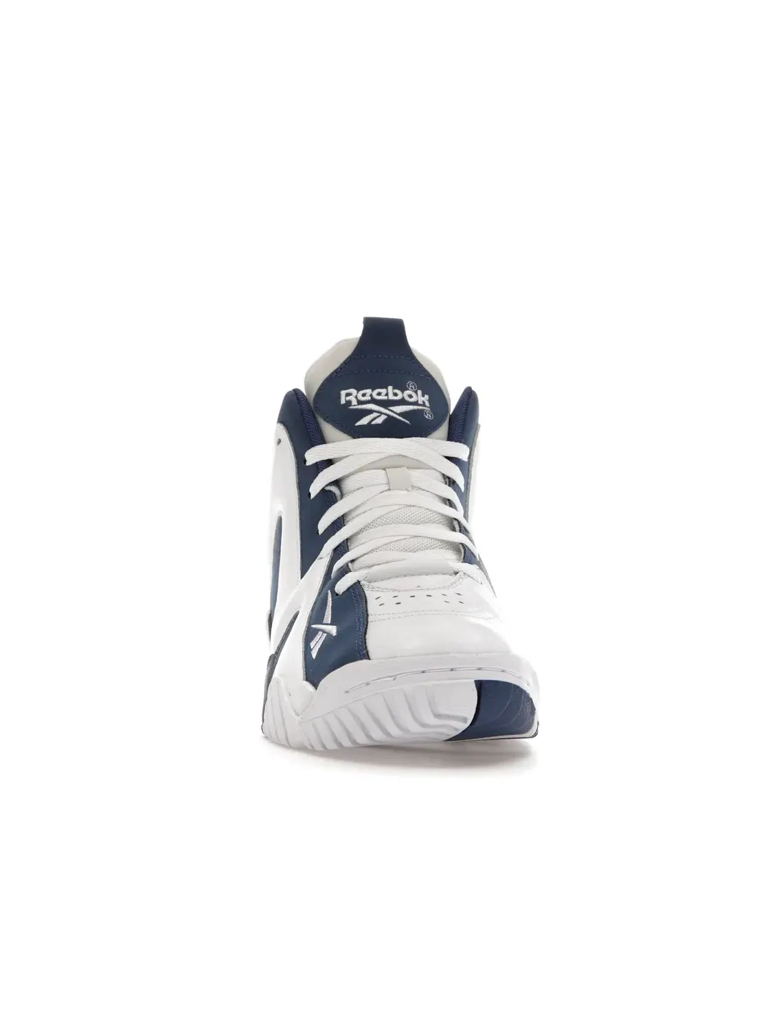 Кроссовки мужские Reebok Kamikaze II Lifestyle — изображение 2 из 4, белые с синим