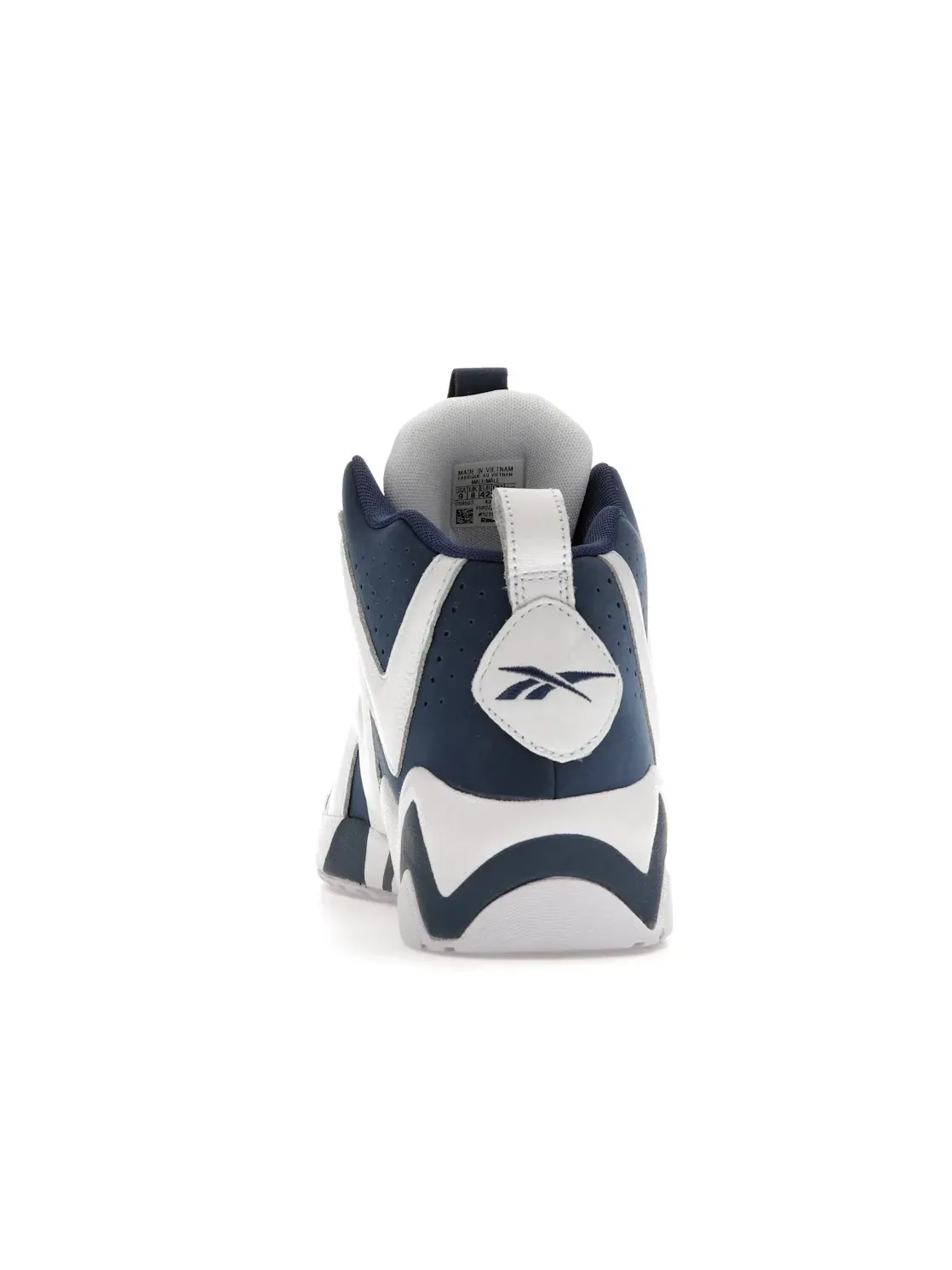 Кроссовки мужские Reebok Kamikaze II Lifestyle — изображение 4 из 4, белые с синим
