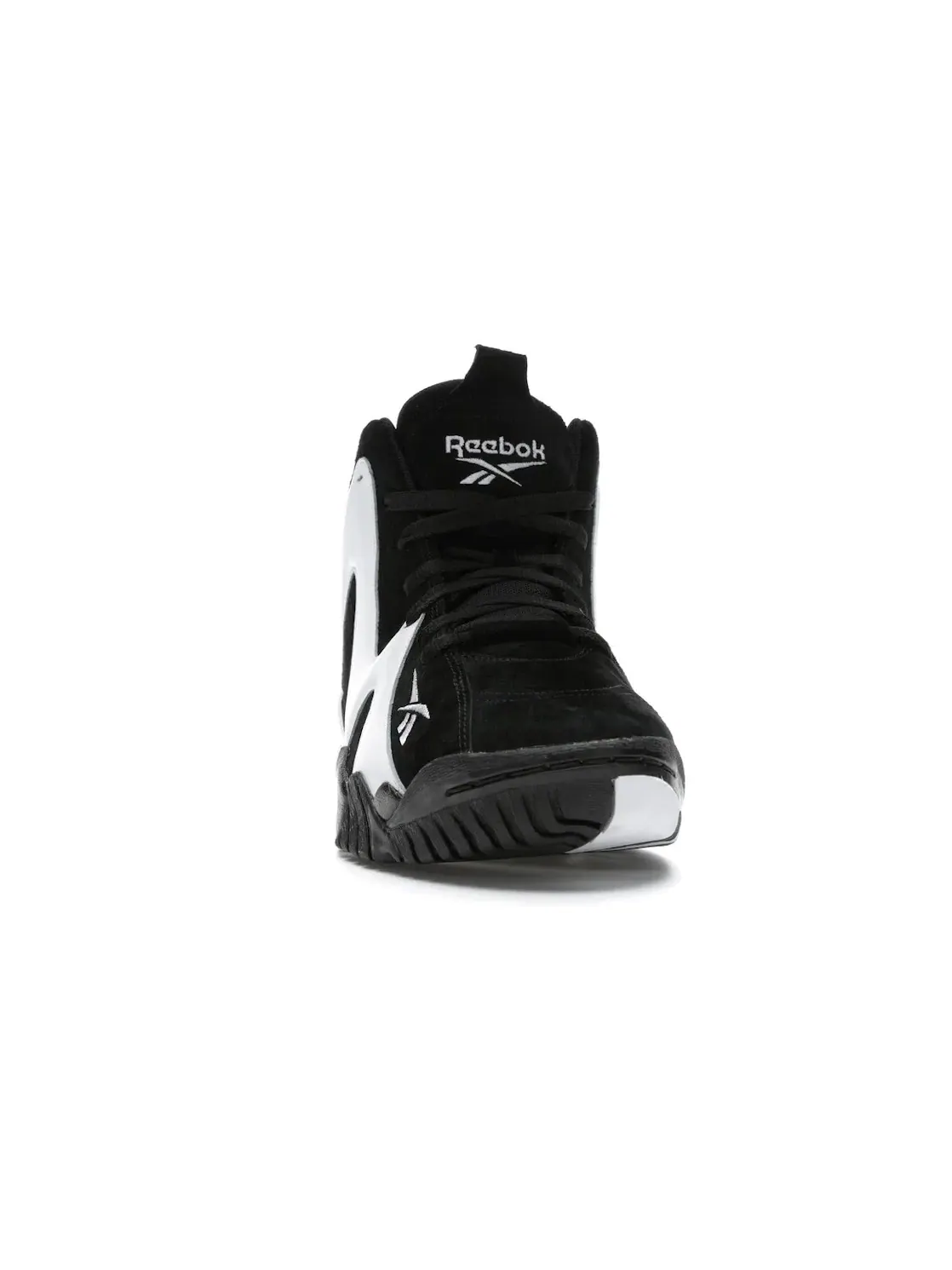 Кроссовки мужские Reebok Kamikaze II, с зигзагообразным принтом — изображение 2 из 4, черный/белый-черный
