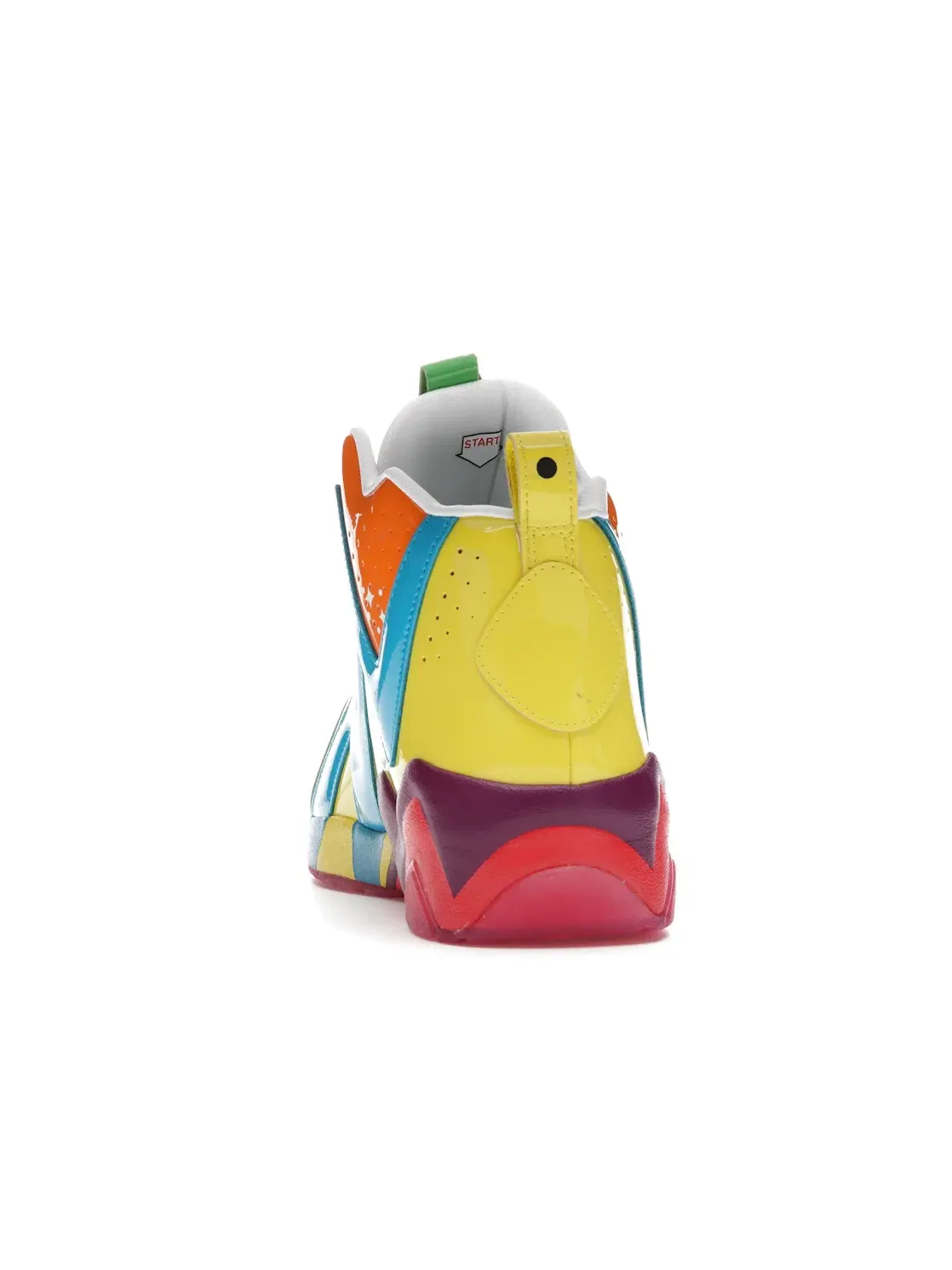 Кроссовки мужские высокие Reebok Kamikaze II, с принтом Candy Land — изображение 4 из 4