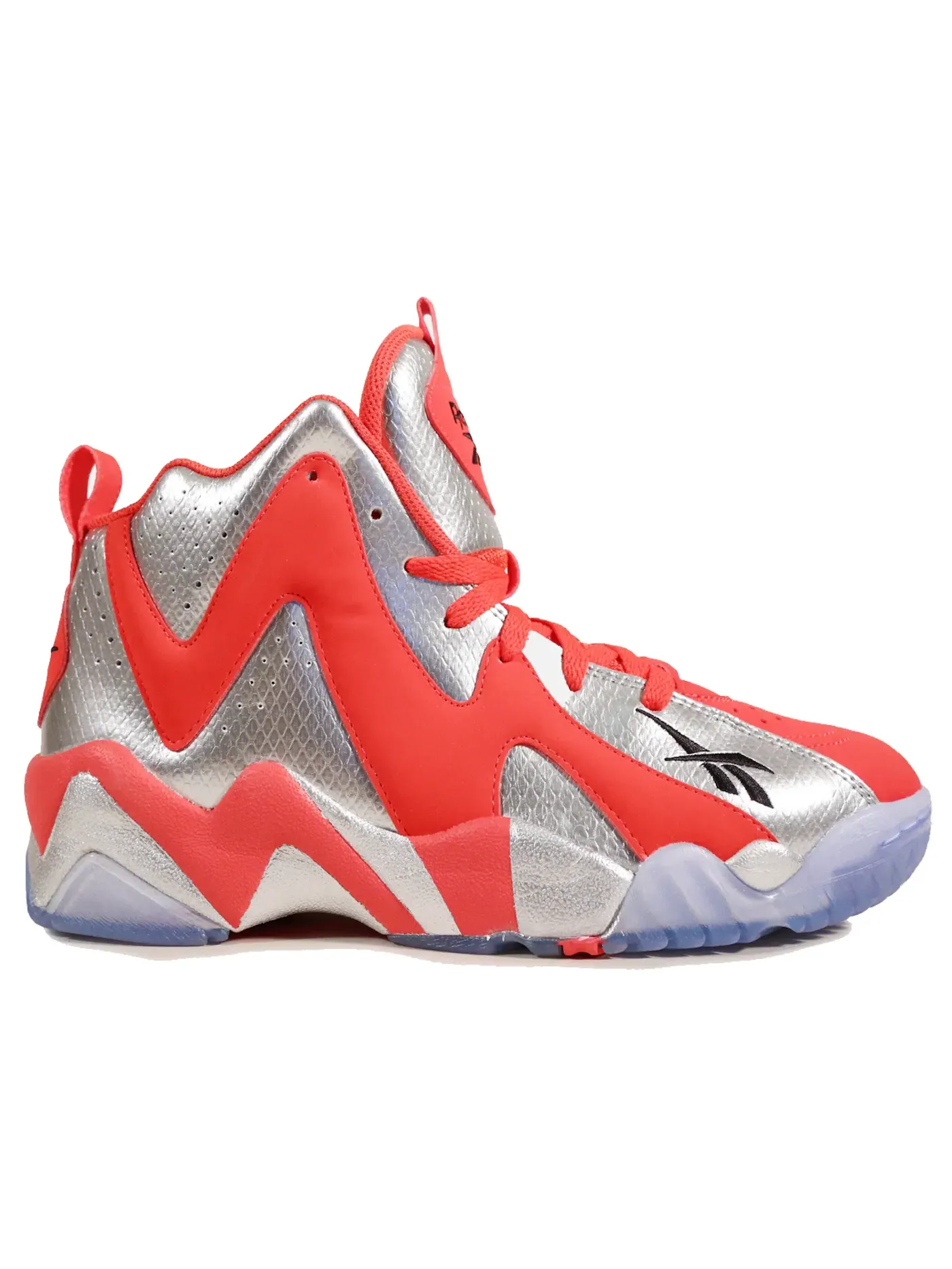 Кроссовки мужские Reebok Kamikaze II Geranium/Pure Silver — изображение 1 из 1, серебристый
