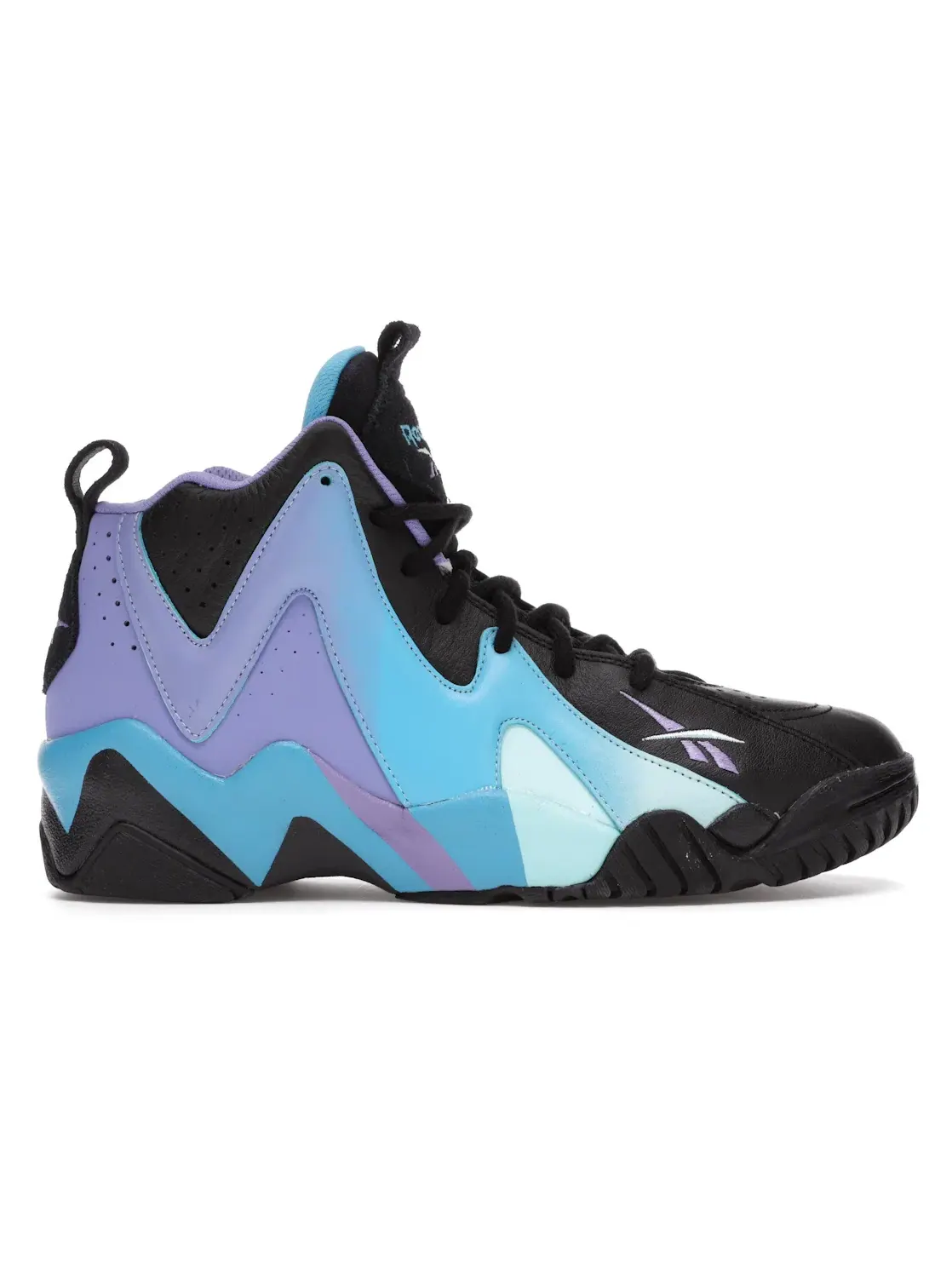 Кроссовки мужские Reebok Kamikaze II lifestyle — изображение 1 из 4, черный/синий-фиолетовый