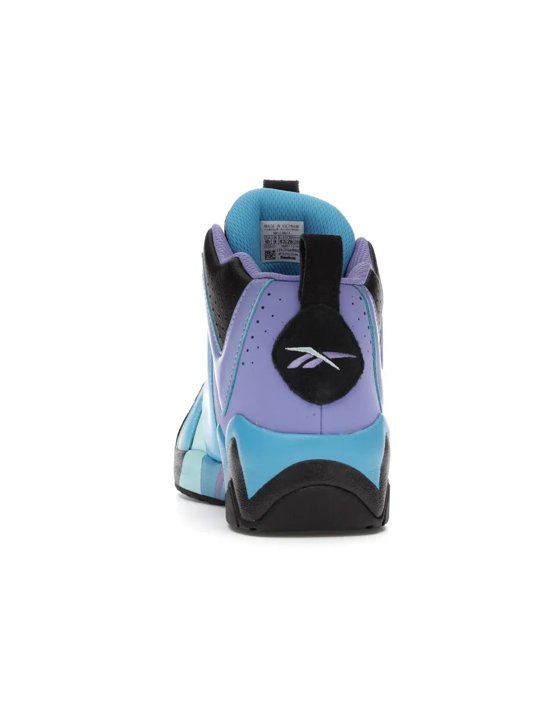 Кроссовки мужские Reebok Kamikaze II lifestyle — изображение 4 из 4, черный/синий-фиолетовый