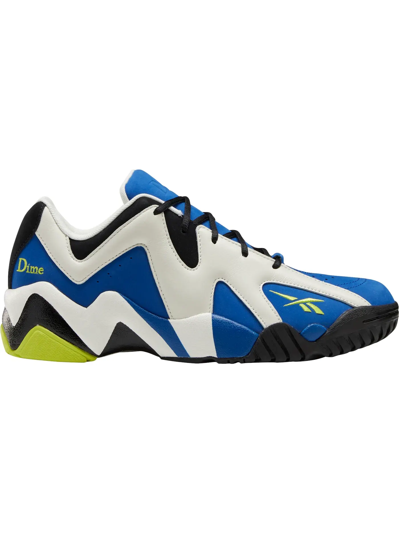 Кроссовки мужские Reebok Kamikaze II, с высоким берцем — изображение 1 из 1, синий/белый-черный