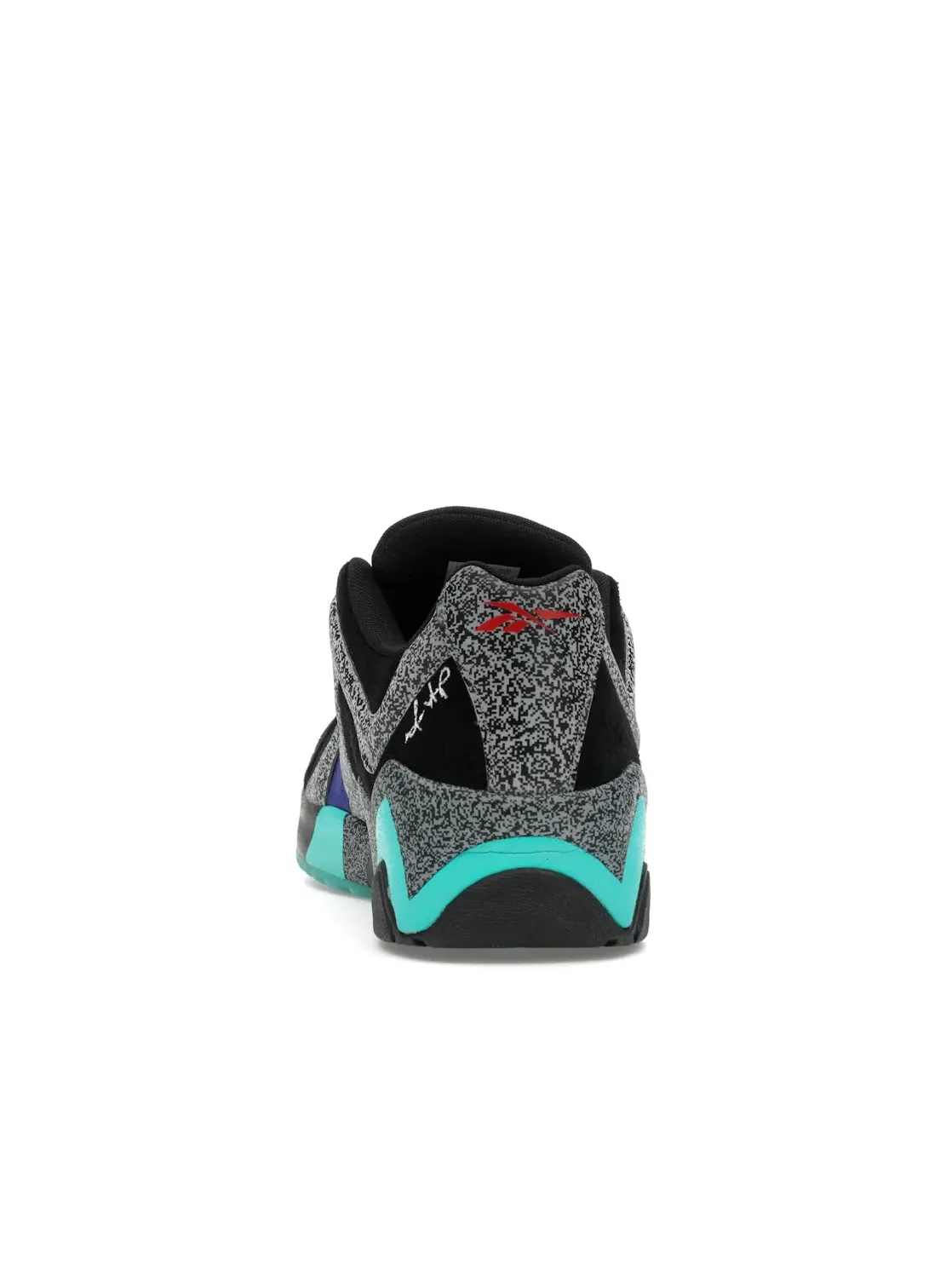 Кроссовки мужские Reebok Kamikaze II Low Lifestyle Nice Kicks NBA Jam — изображение 4 из 4, черный/серый/фиолетовый