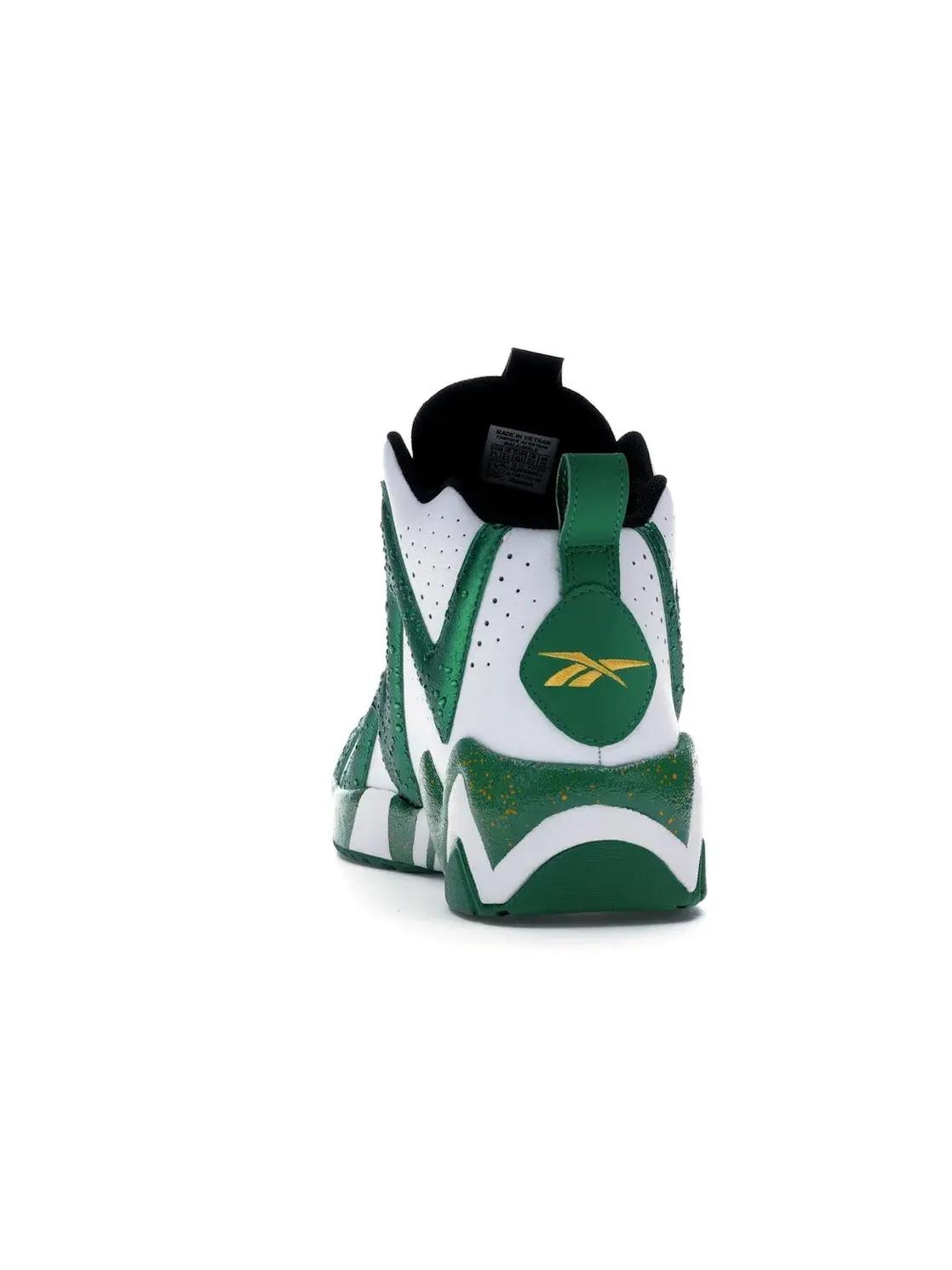 Кроссовки Reebok Kamikaze II Lifestyle White/Green-Yellow-Black — изображение 4 из 4