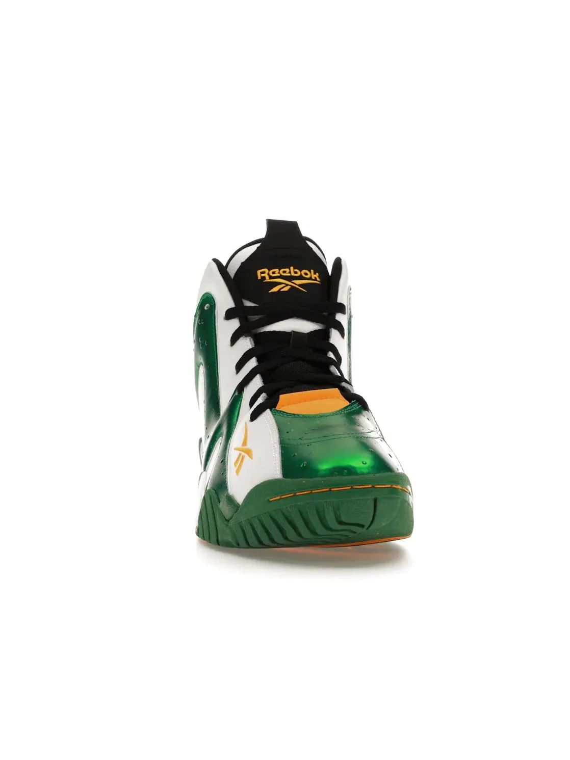 Кроссовки мужские Reebok Hurrikaze II Lifestyle, повседневные — изображение 2 из 4, зеленый/белый/черный
