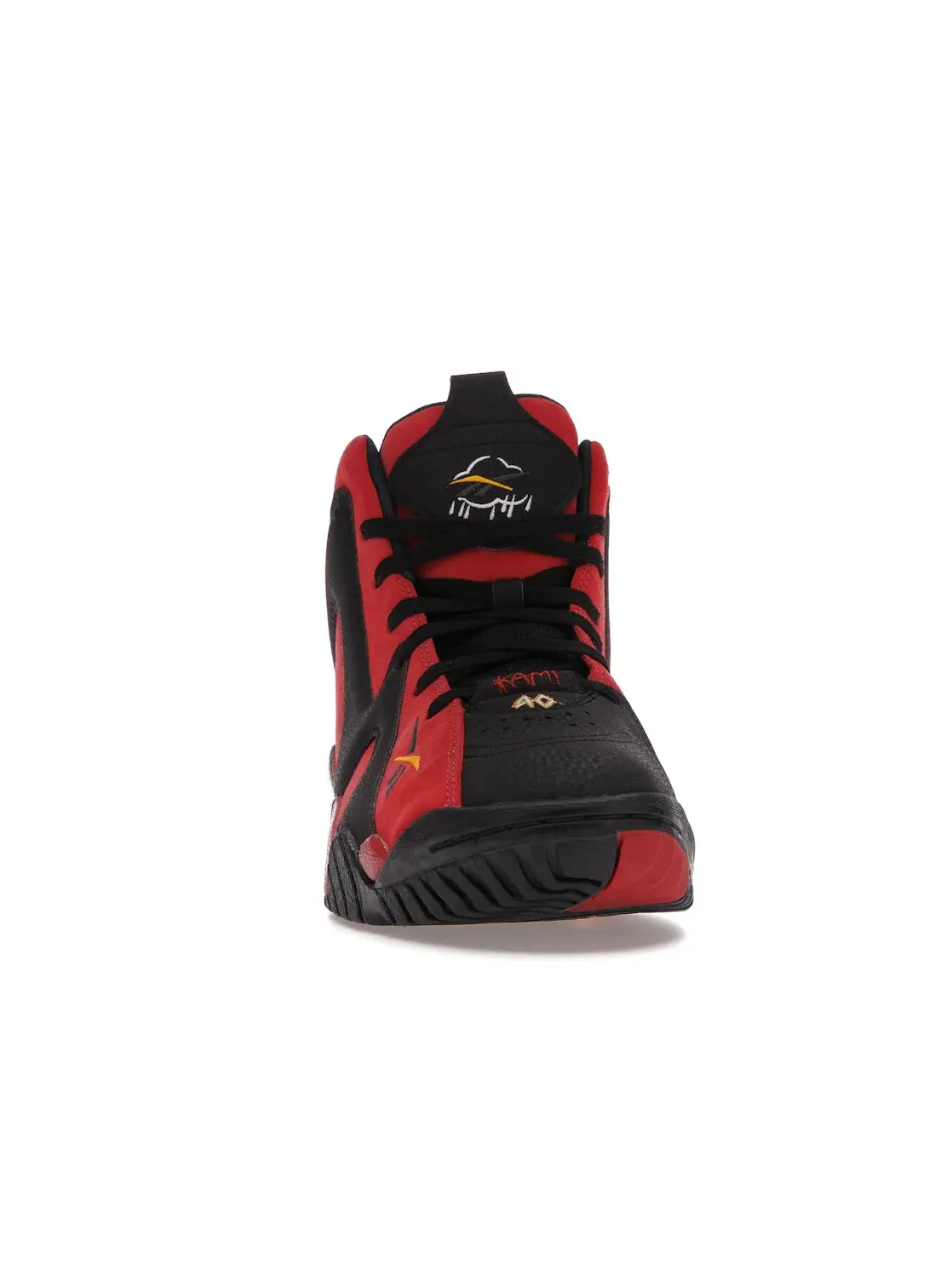 Кроссовки мужские Reebok Lifestyle Kamikaze II — изображение 2 из 4, красный черный