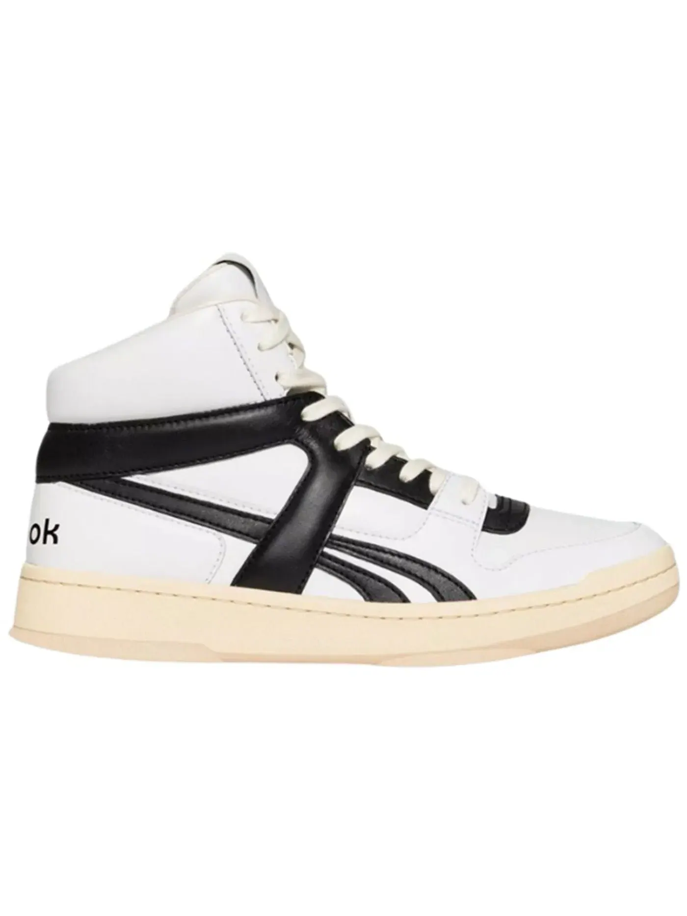 Кроссовки мужские Reebok LTD BB 5600 Lifestyle, кожаные — изображение 1 из 1, белый/черный