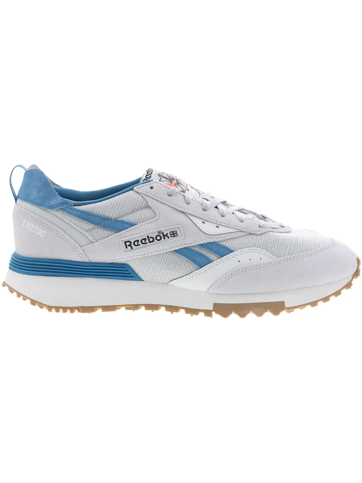 Мужские кроссовки Lifestyle Reebok LX 2200 — изображение 1 из 1, серый/синий/серый