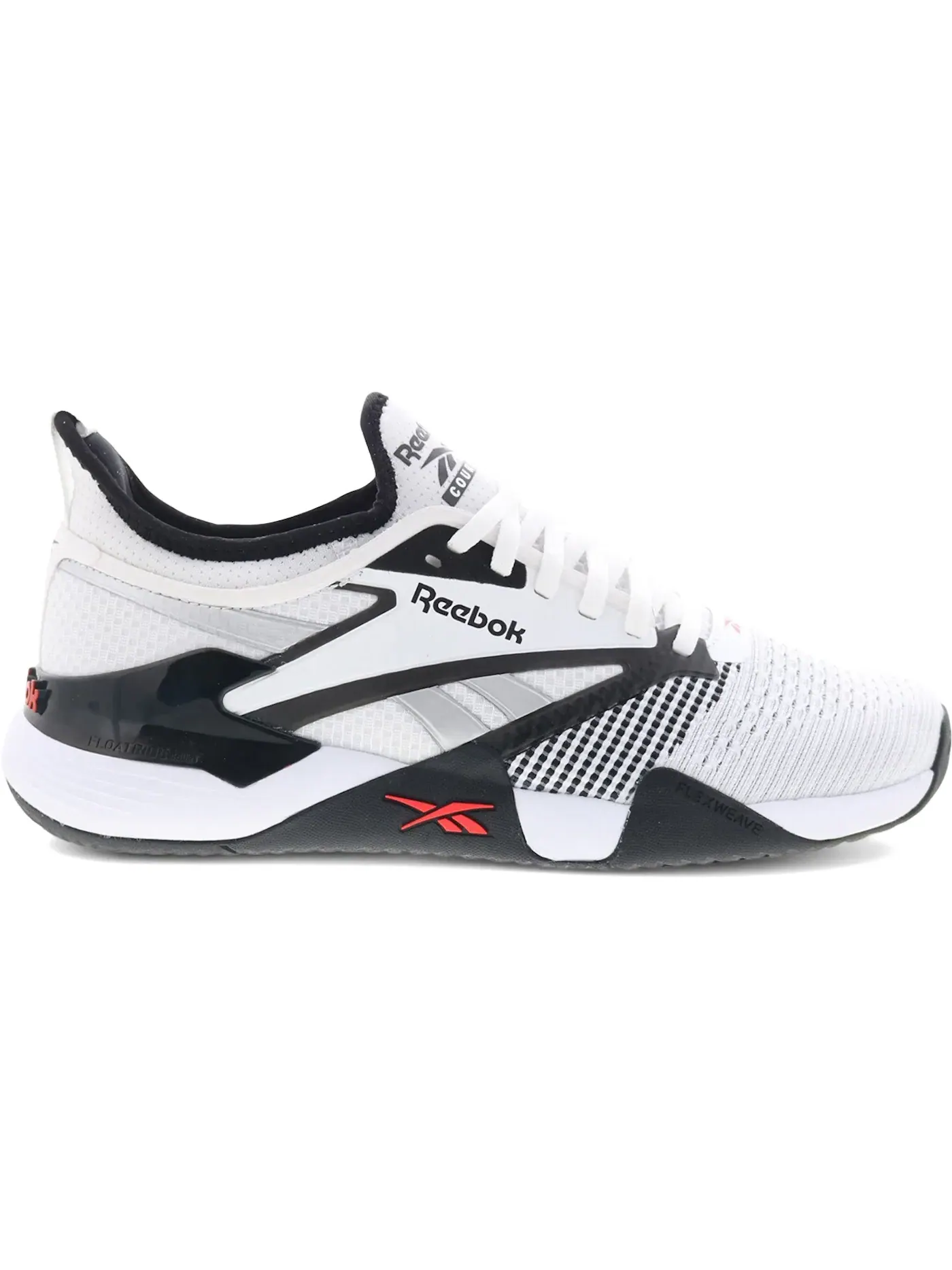 Кроссовки мужские для тенниса Reebok Nano Court — изображение 1 из 1, черный/белый/красный