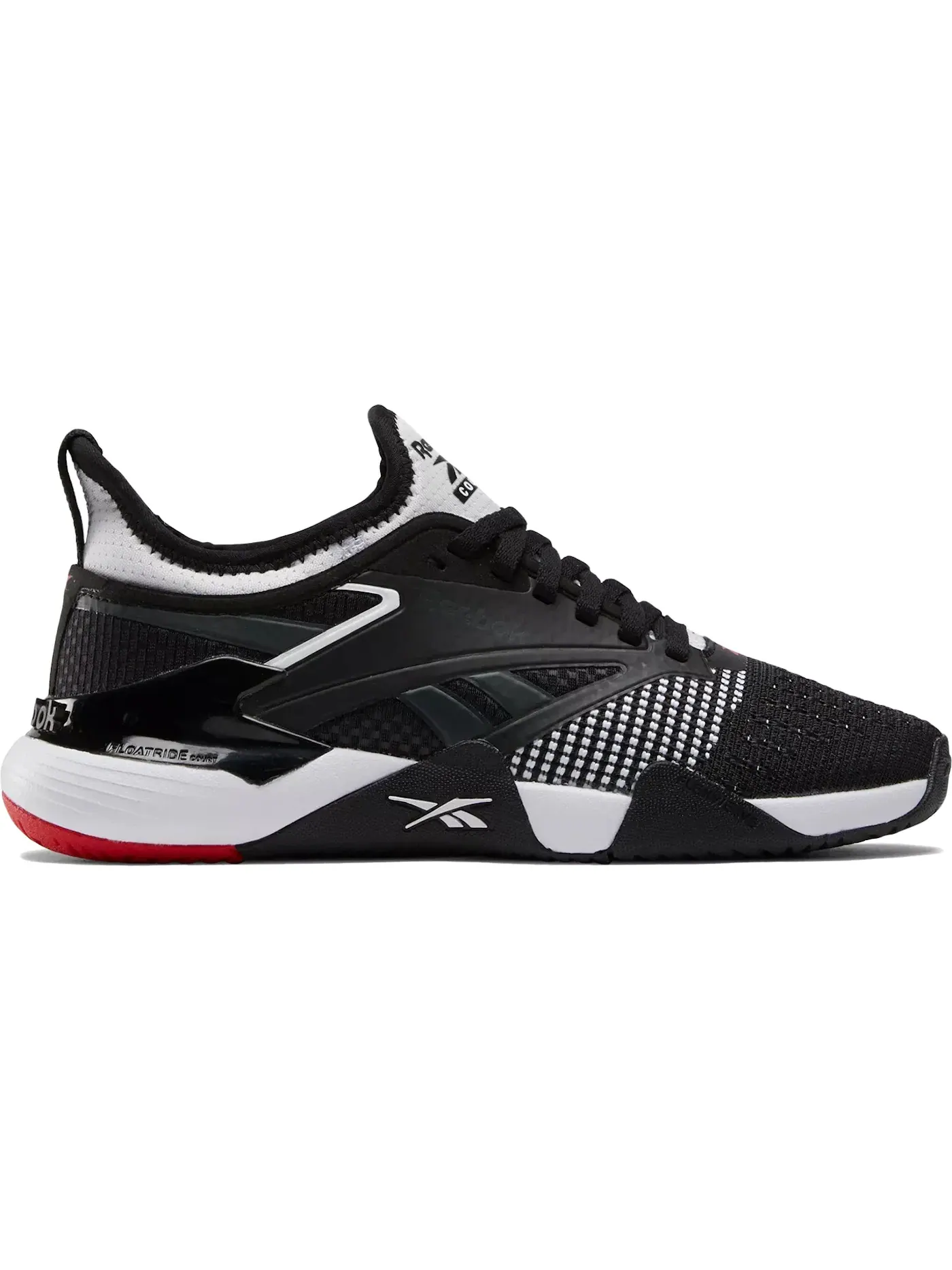 Кроссовки женские Reebok Nano Court Lifestyle — изображение 1 из 1, черный/белый/красный