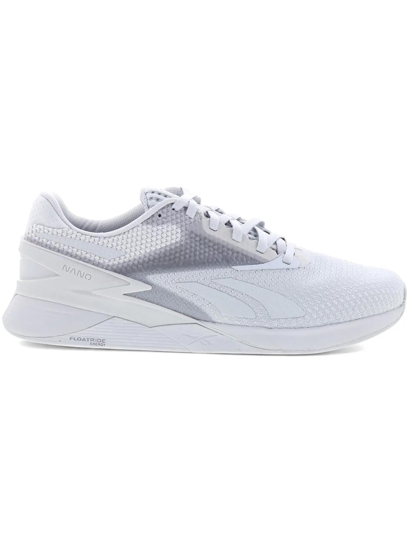 Кроссовки мужские Reebok Nano X3 для фитнеса — изображение 1 из 1, серый серый белый