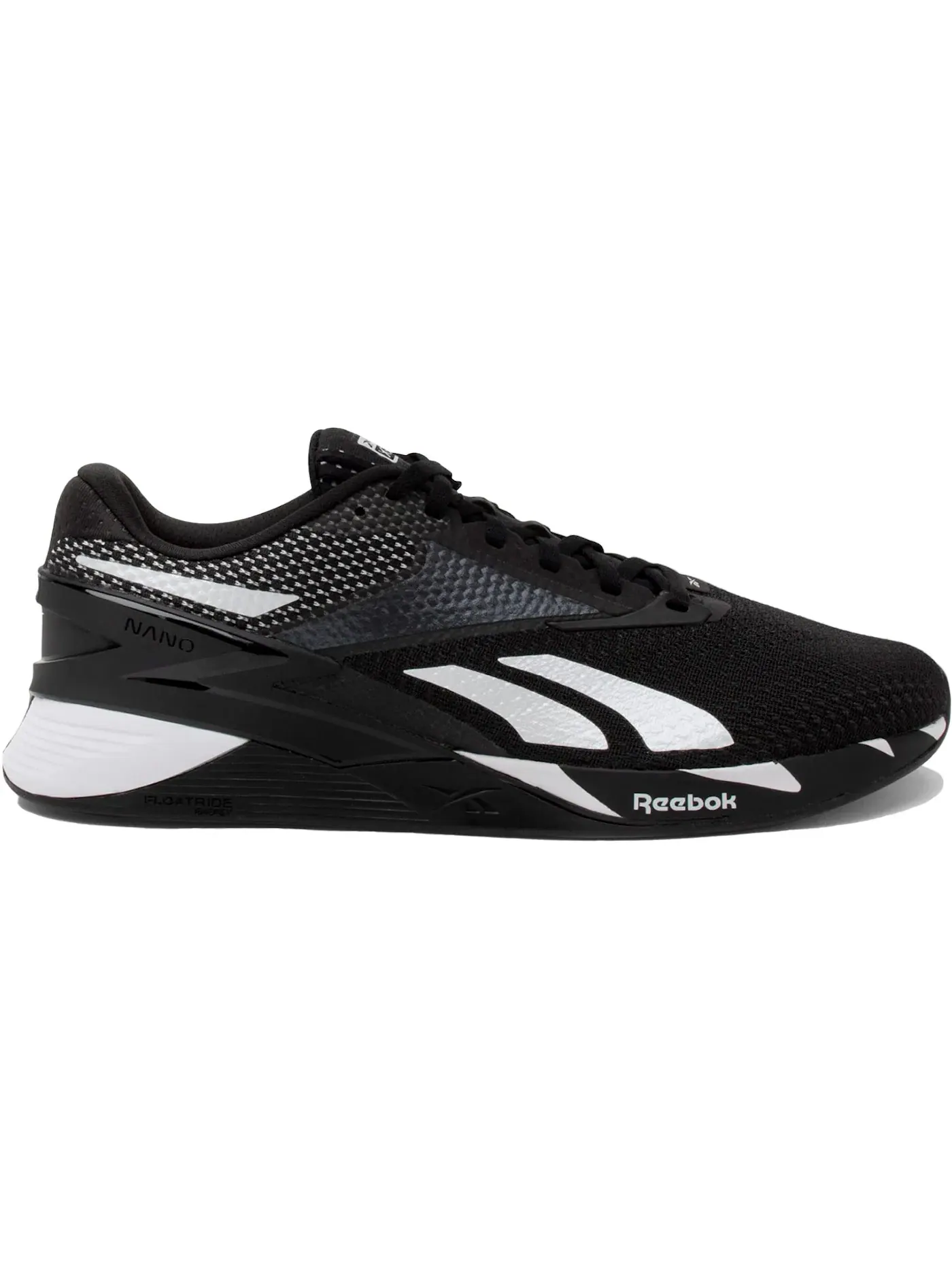 Кроссовки мужские Reebok Lifestyle Nano X3 — изображение 1 из 1, черный/белый/оранжевый