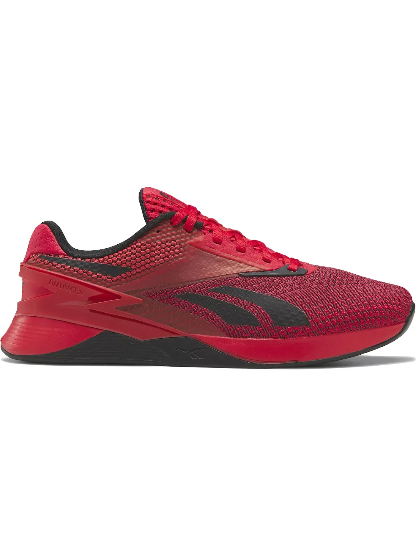 Кроссовки мужские Reebok Lifestyle Nano X3 — изображение 1 из 1, красный/красный/черный