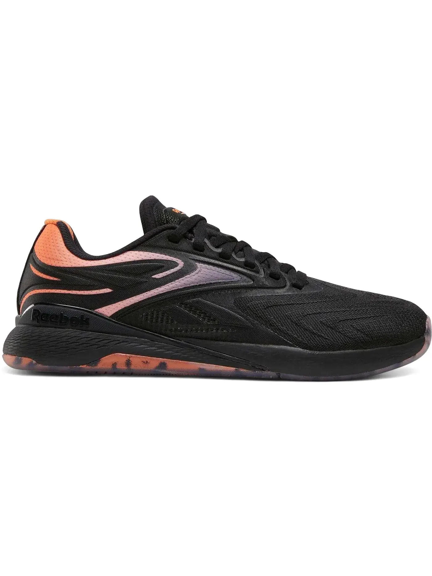 Кроссовки женские Reebok Nano X10 Edge — изображение 1 из 1, черный оранжевый