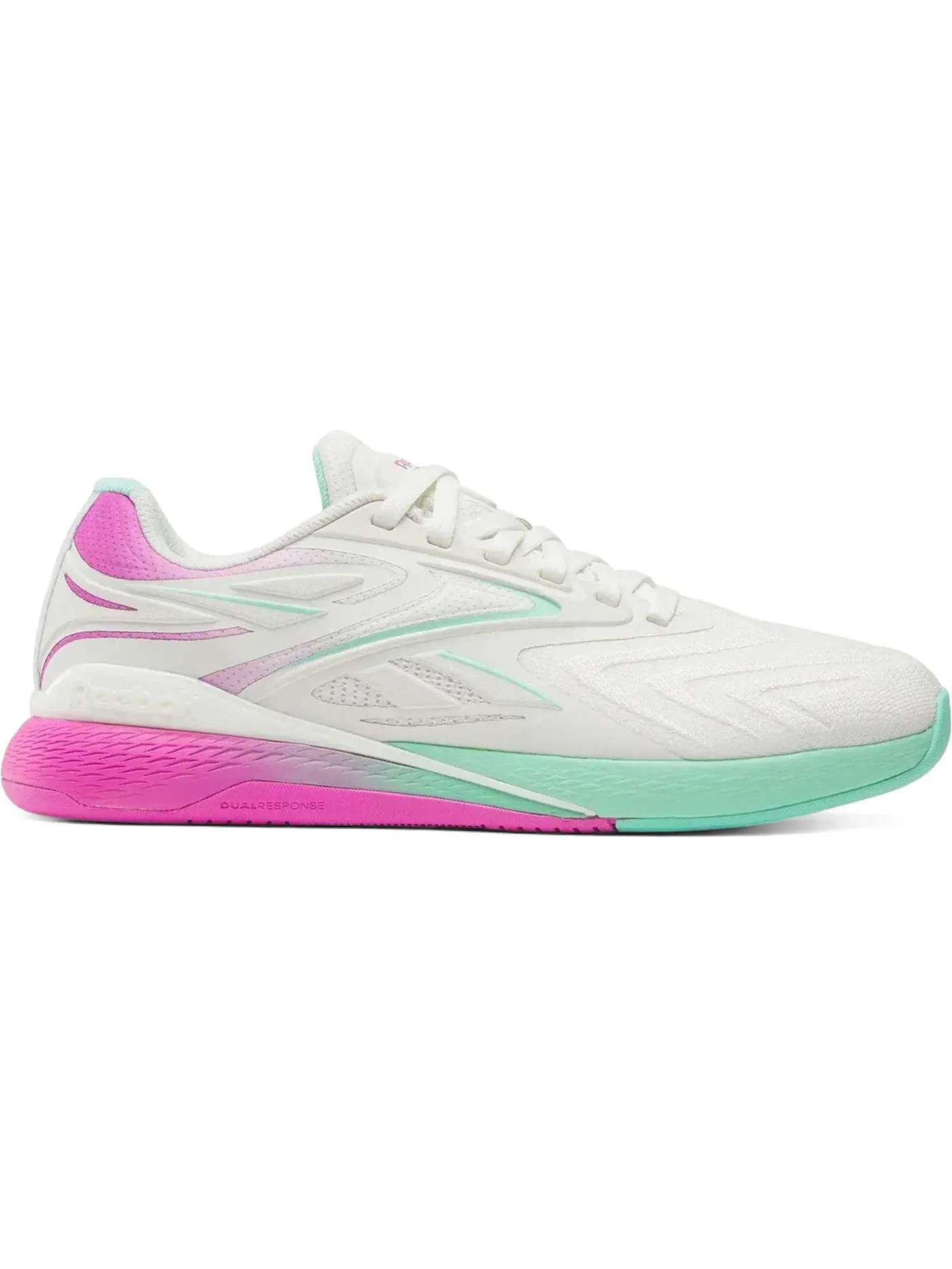 Кроссовки женские Reebok Nano X5 Edge, для тренировок — изображение 1 из 1, розовый/голубой
