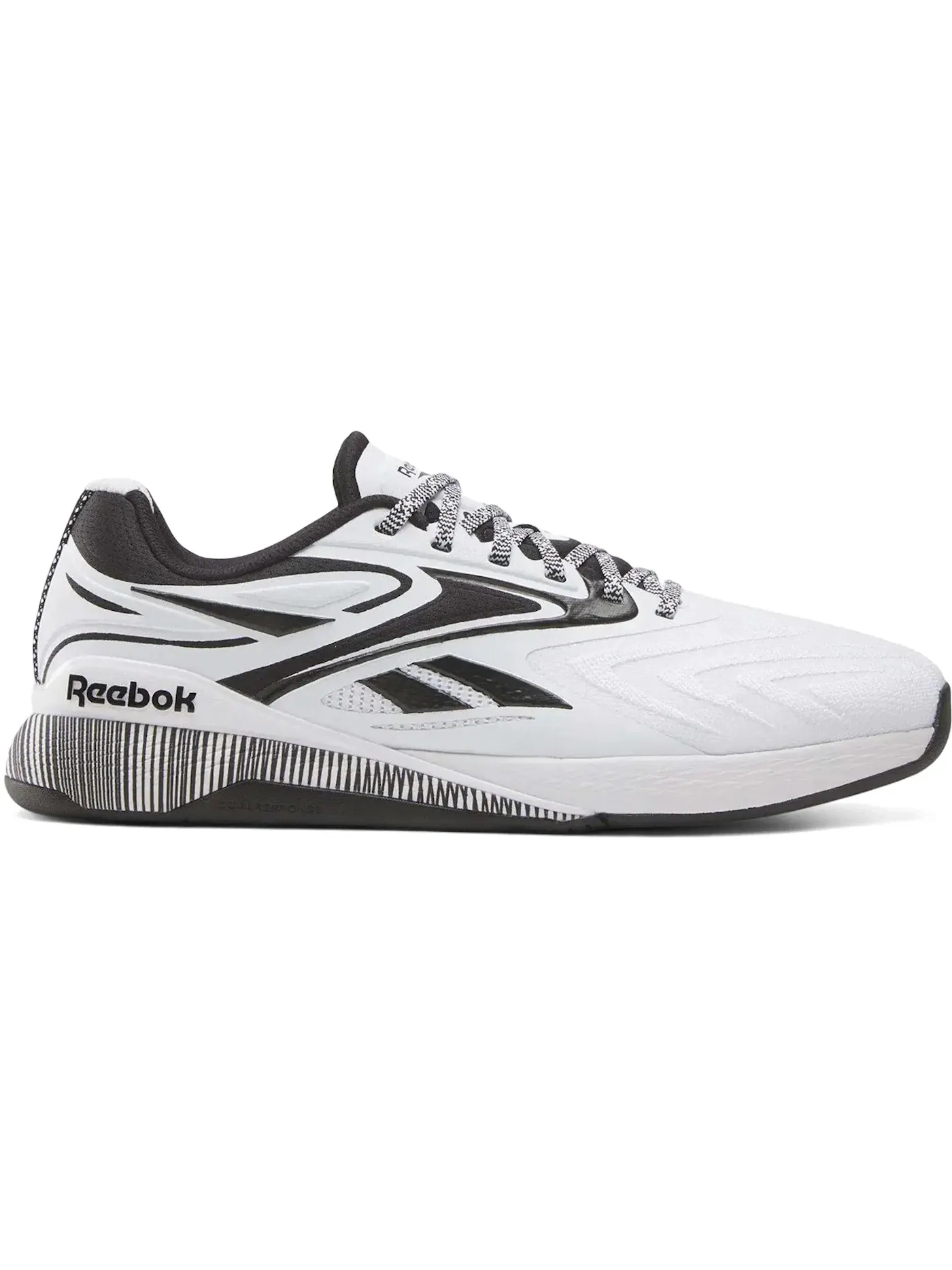 Кроссовки мужские Reebok Nano X5 Edge, для фитнеса — изображение 1 из 1, белый/черный