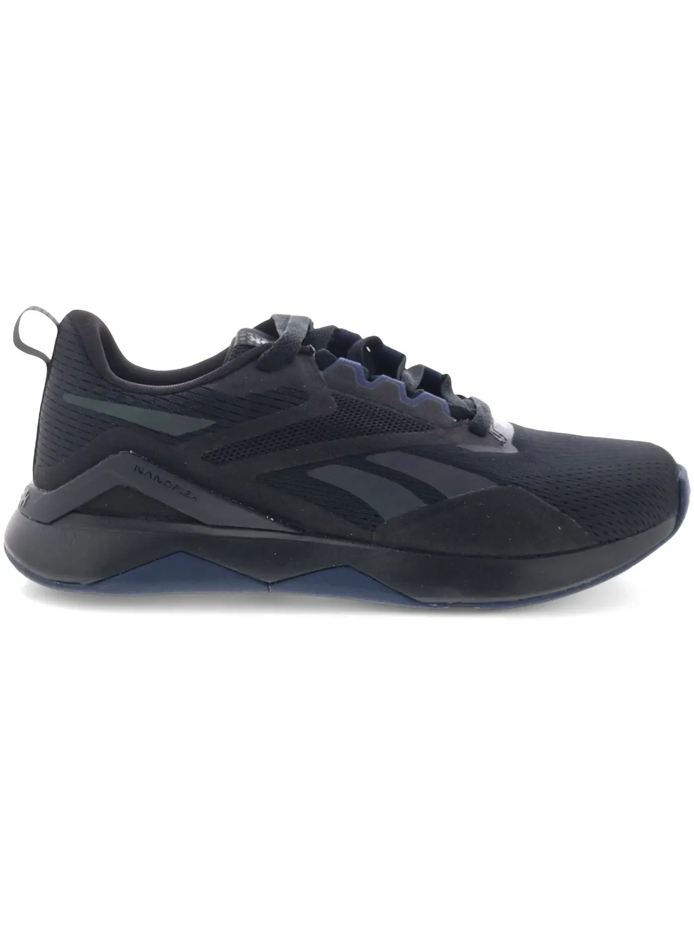 Кроссовки мужские Reebok Nanoflex TR 2.0, повседневные — изображение 1 из 1, черный/серый/темно-синий
