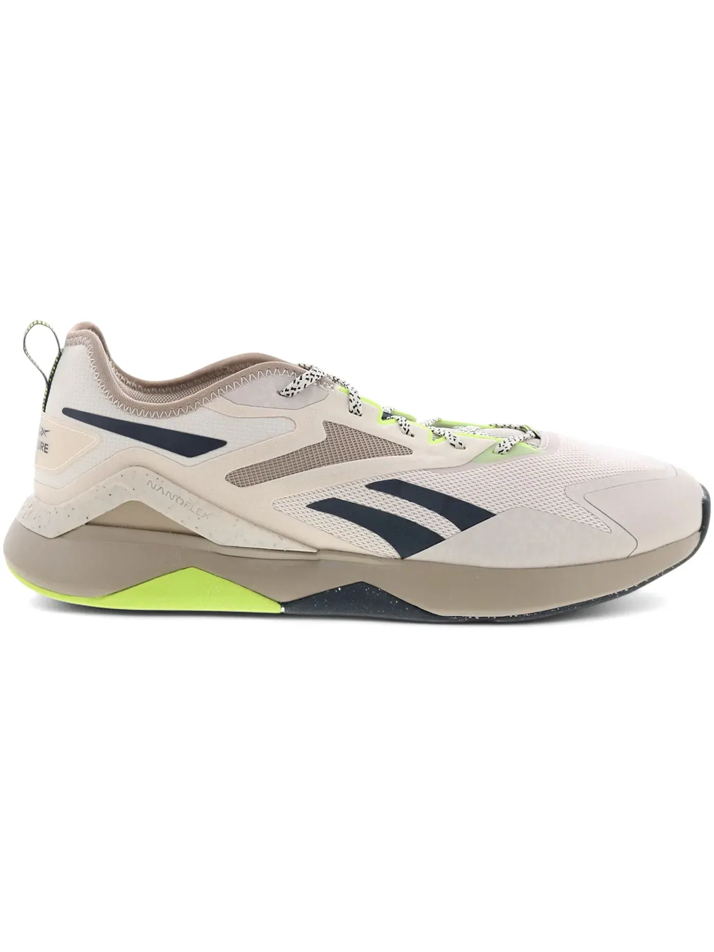 Кроссовки мужские Reebok Nanoflex TR 2.0 Lifestyle — изображение 1 из 1, бежевый/черный