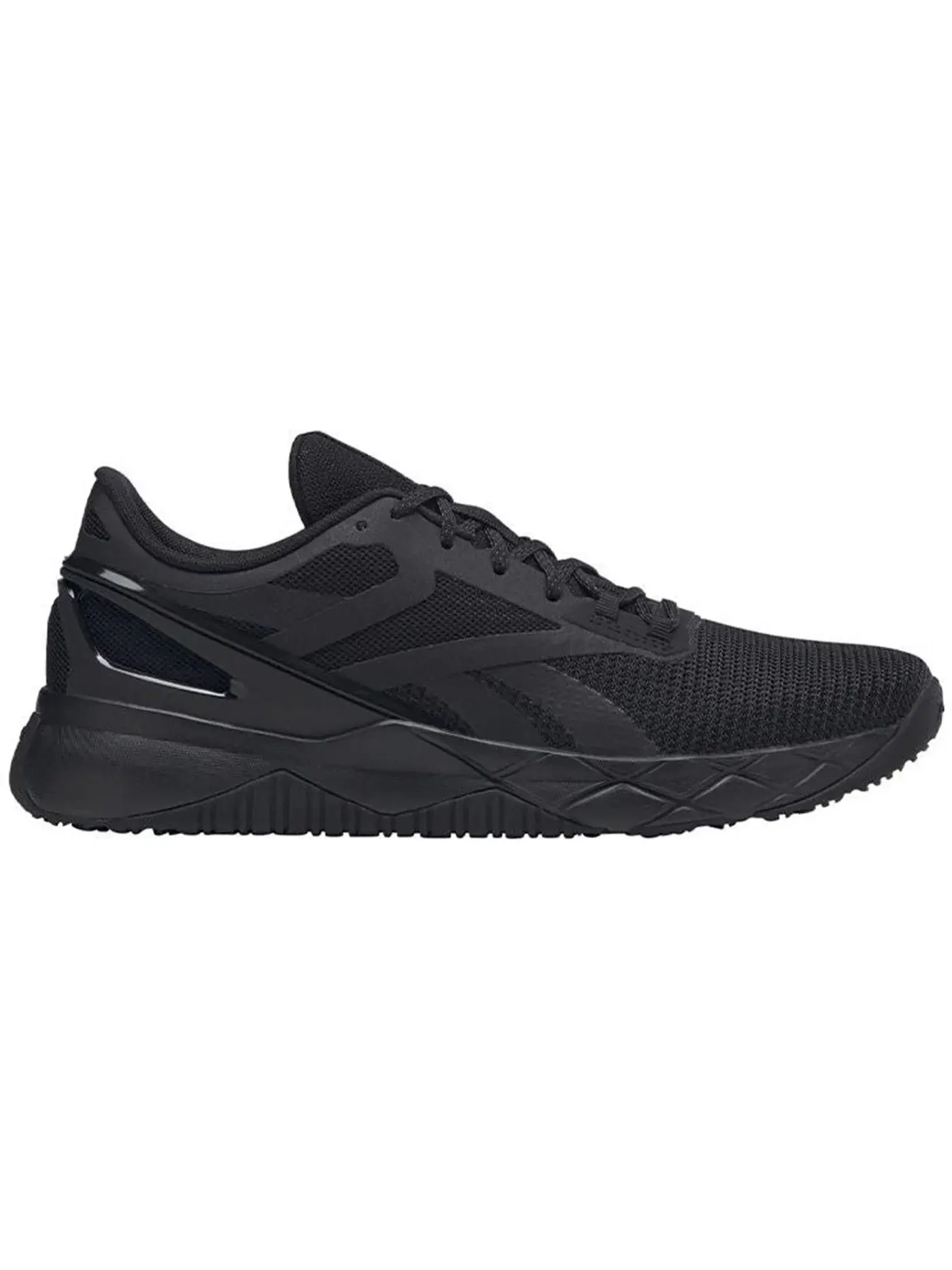 Кроссовки мужские Reebok Nanoflex TR, Lifestyle — изображение 1 из 1, черный/серый/черный