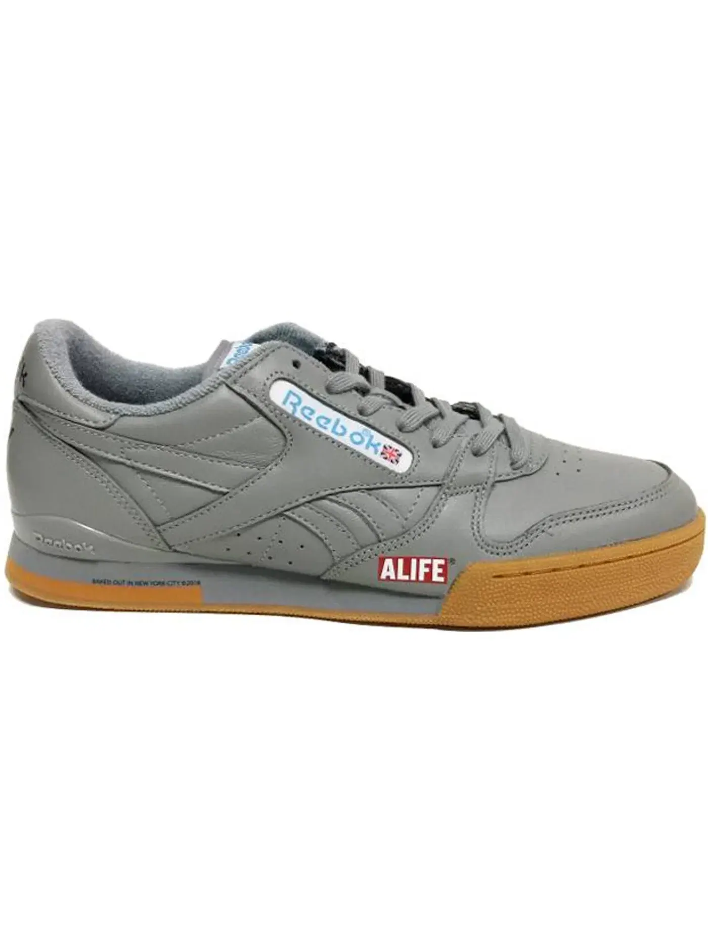 Кроссовки мужские Reebok Lifestyle Phase 1 Pro Alife — изображение 1 из 1, серый/белый-синий