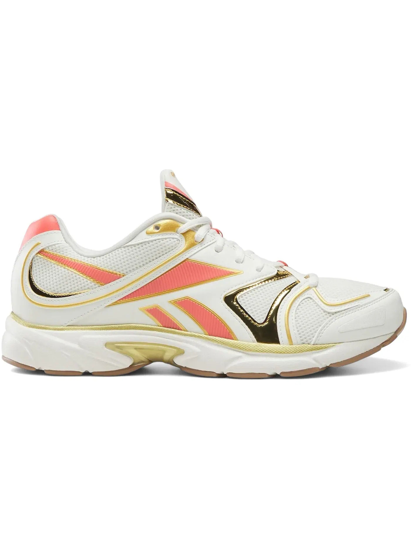 Кроссовки мужские Reebok Premier Road Plus VI, Lifestyle, Chalk/Sunset Coral/Chalk — изображение 1 из 1
