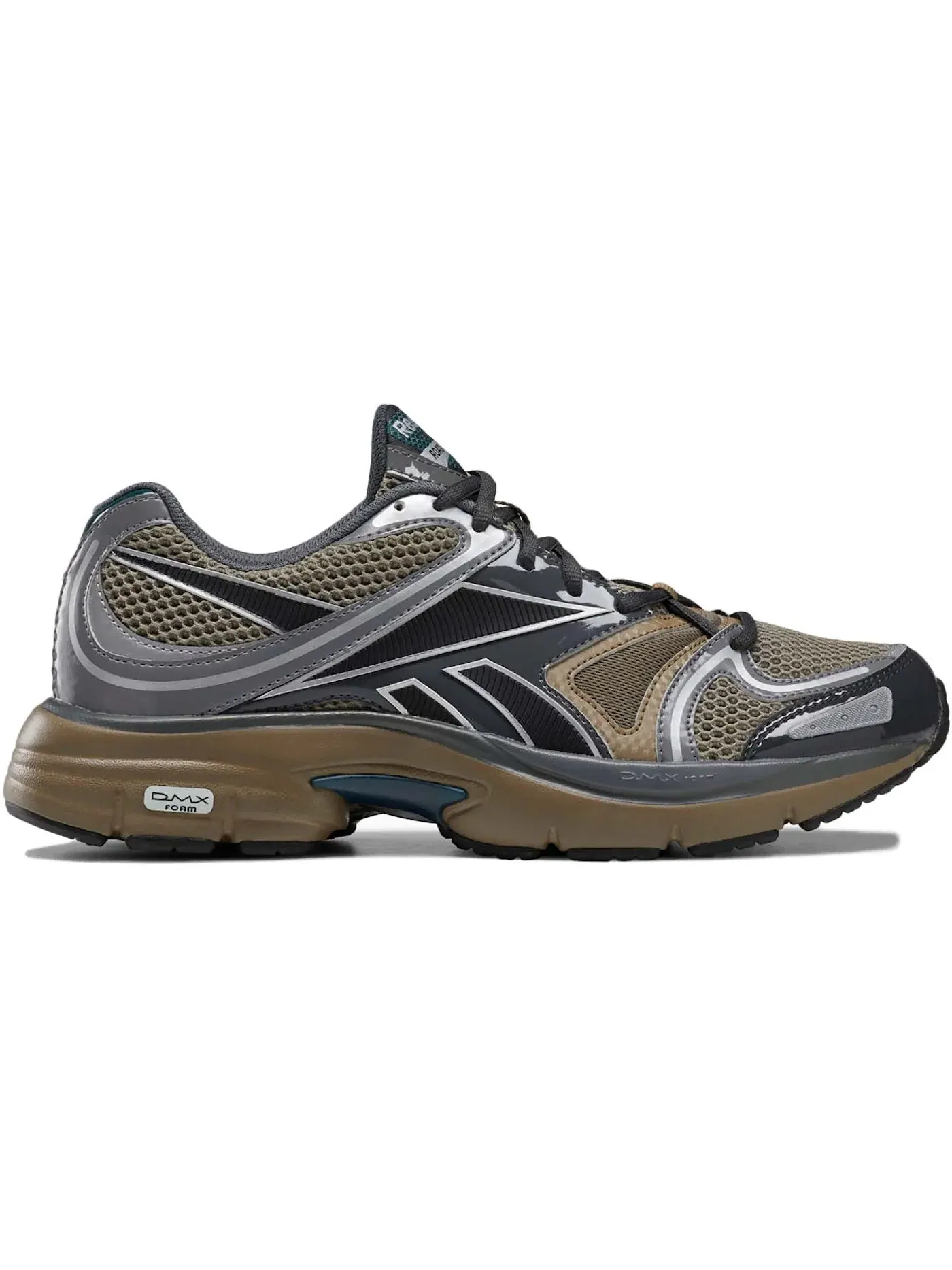 Кроссовки мужские Reebok Premier Road Plus VI, Lifestyle — изображение 1 из 1, серый/зеленый