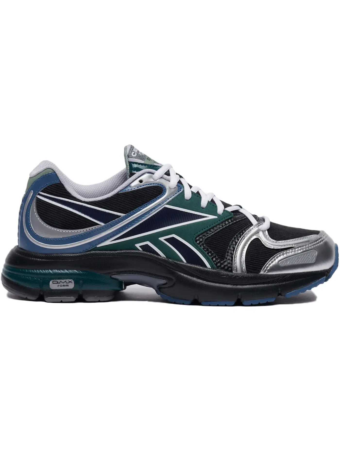 Кроссовки мужские Reebok Premier Road Plus VI, Lifestyle — изображение 1 из 1, черный/синий/зеленый
