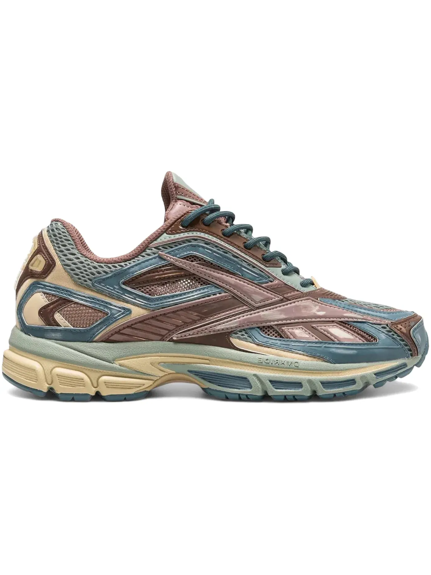 Кроссовки мужские Reebok Lifestyle Premier Road Ultra, кожа и текстиль, Light Fog/Light Cocoa/Midnight Tide