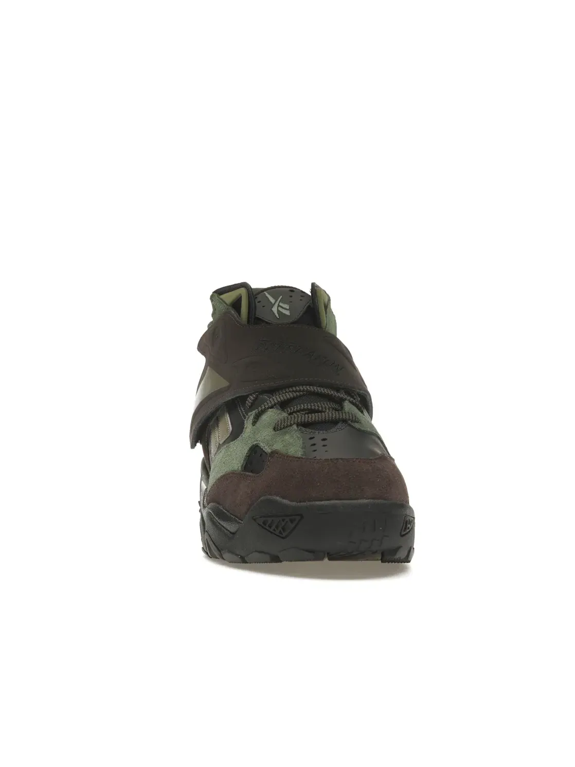 Кроссовки мужские Reebok Preseason 94, Lifestyle — изображение 2 из 4, черный/темный/зеленый
