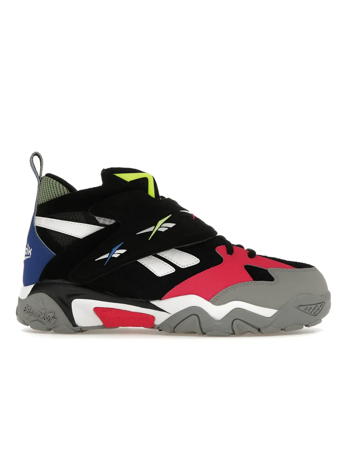Кроссовки мужские Reebok Preseason 94 Lifestyle — изображение 1 из 4, черный розовый белый