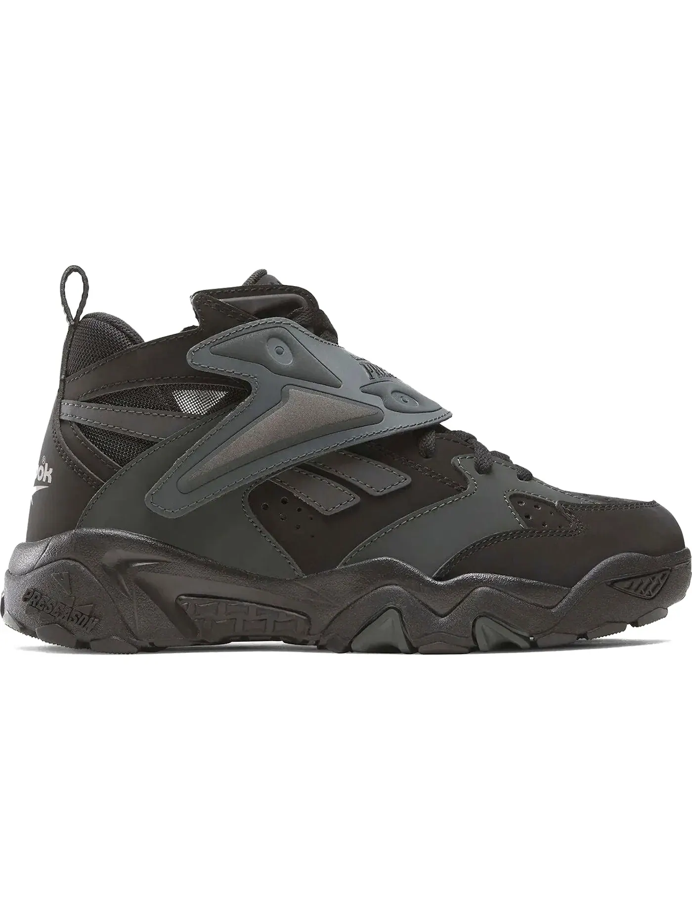 Кроссовки мужские Reebok Preseason 94 Lifestyle, повседневные — изображение 1 из 1, черный/черный/серый