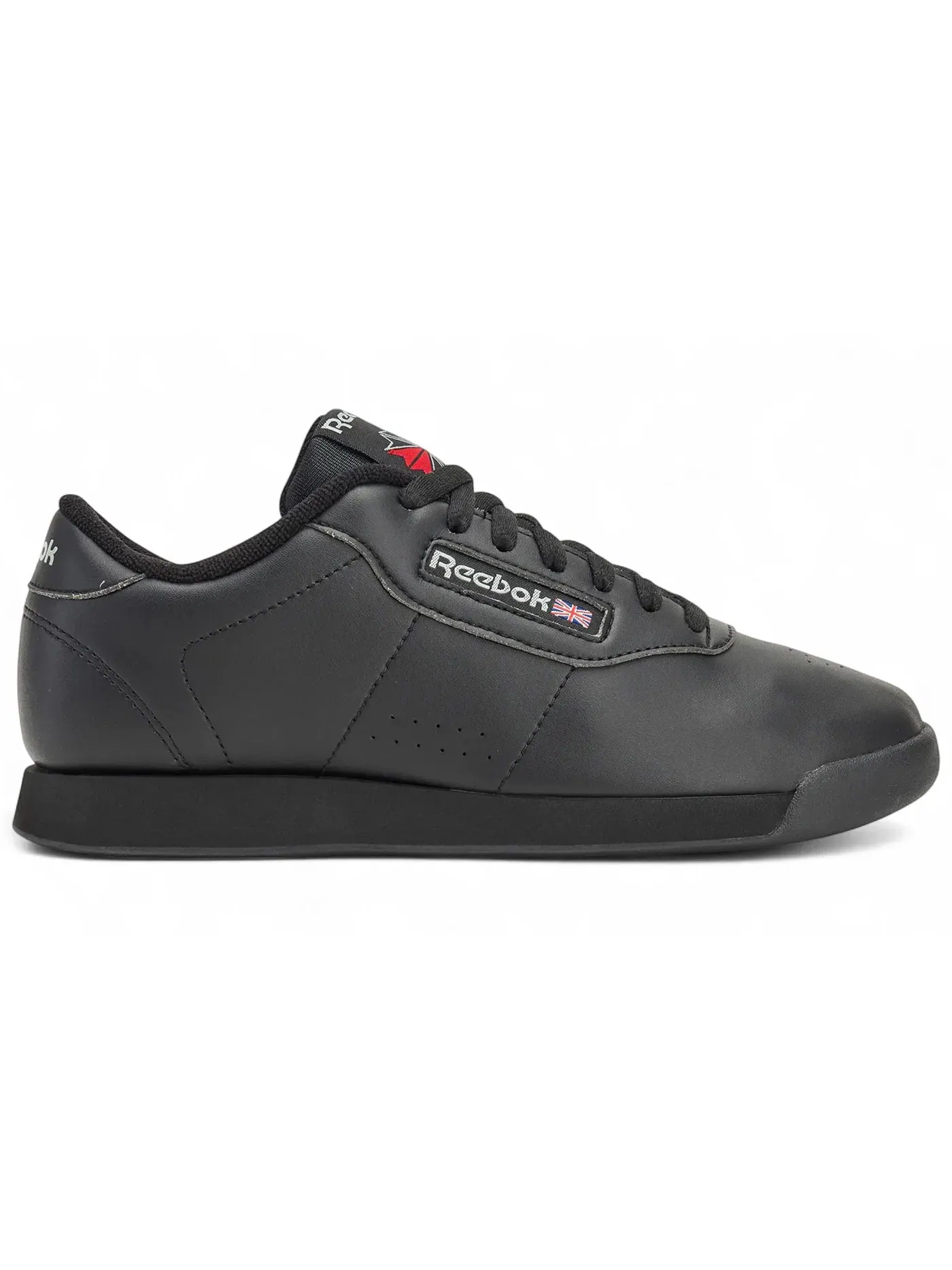 Кроссовки женские Reebok Princess, текстиль с кожаными вставками — изображение 1 из 1, черный