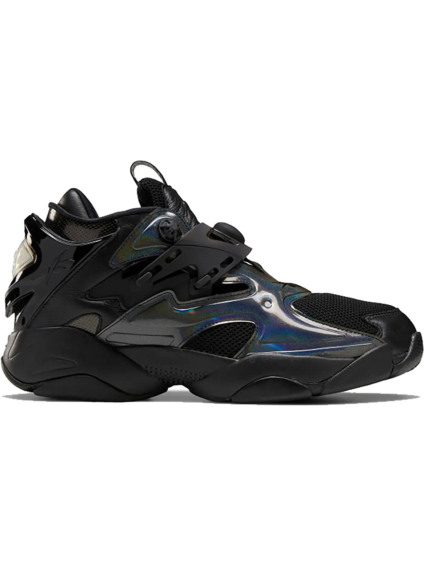 Кроссовки мужские Reebok Pump Court, lifestyle — изображение 1 из 1, черный/серый-черный
