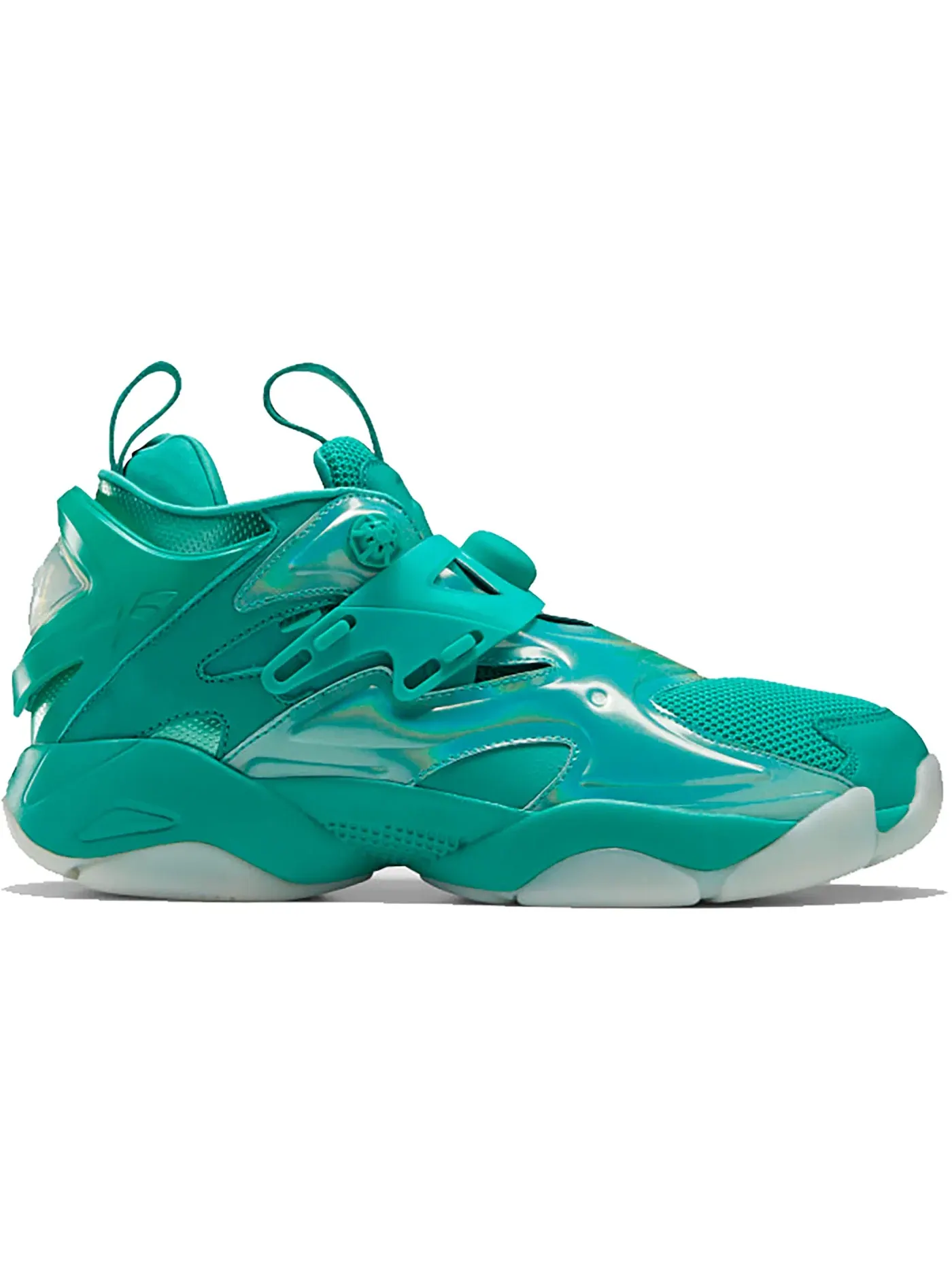 Кроссовки Reebok Pump Court Lifestyle, изумрудные — изображение 1 из 1, серый