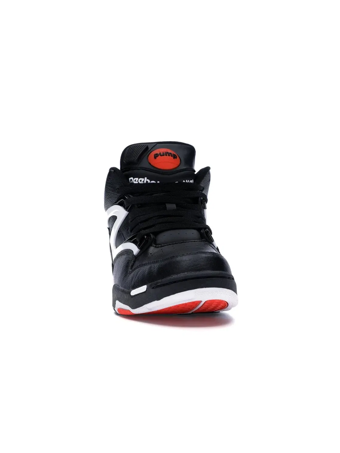 Кроссовки мужские Reebok Pump Omni Lite, с технологией HEXALITE — изображение 2 из 4, черный/белый-оранжевый