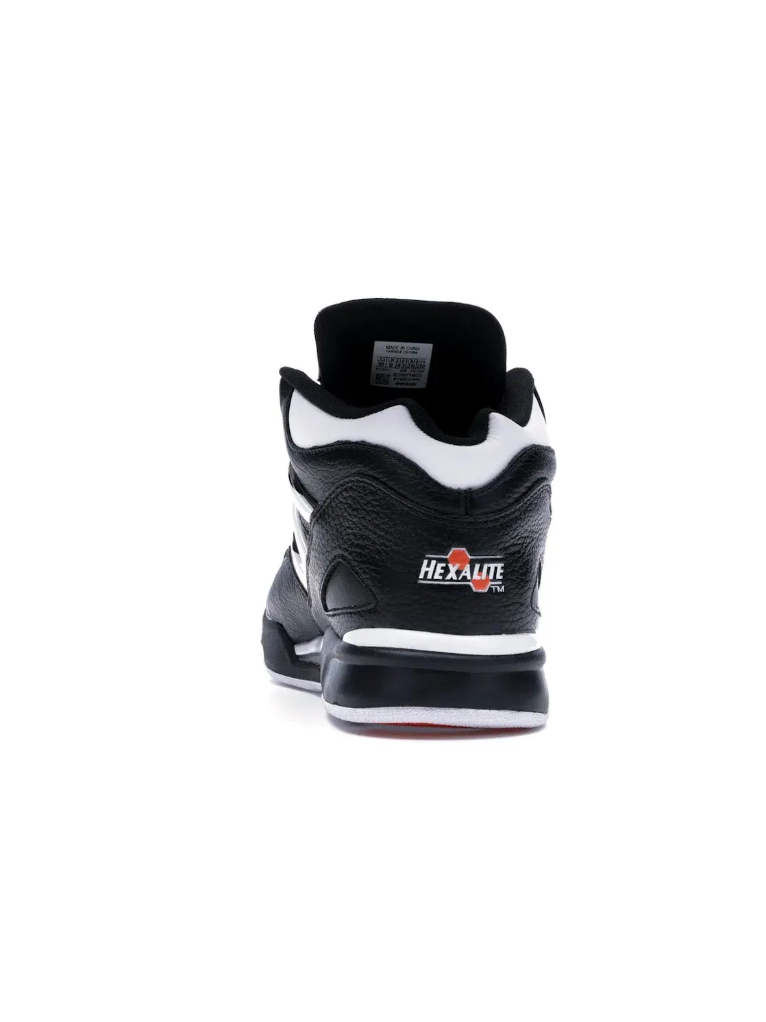 Кроссовки мужские Reebok Pump Omni Lite, с технологией HEXALITE — изображение 4 из 4, черный/белый-оранжевый
